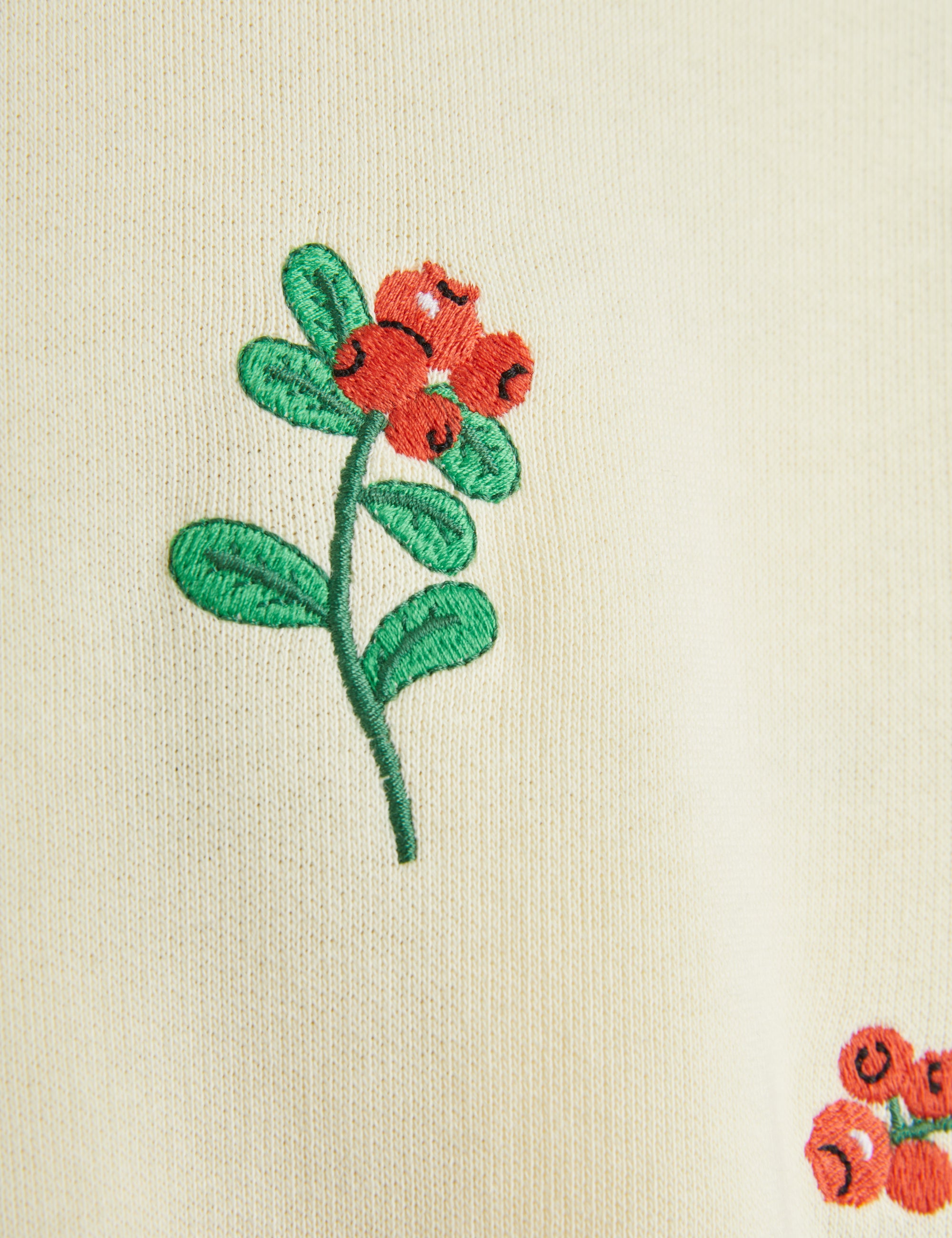 【MINI RODINI ミニロディーニ】   Lingonberries aop sweatshirt