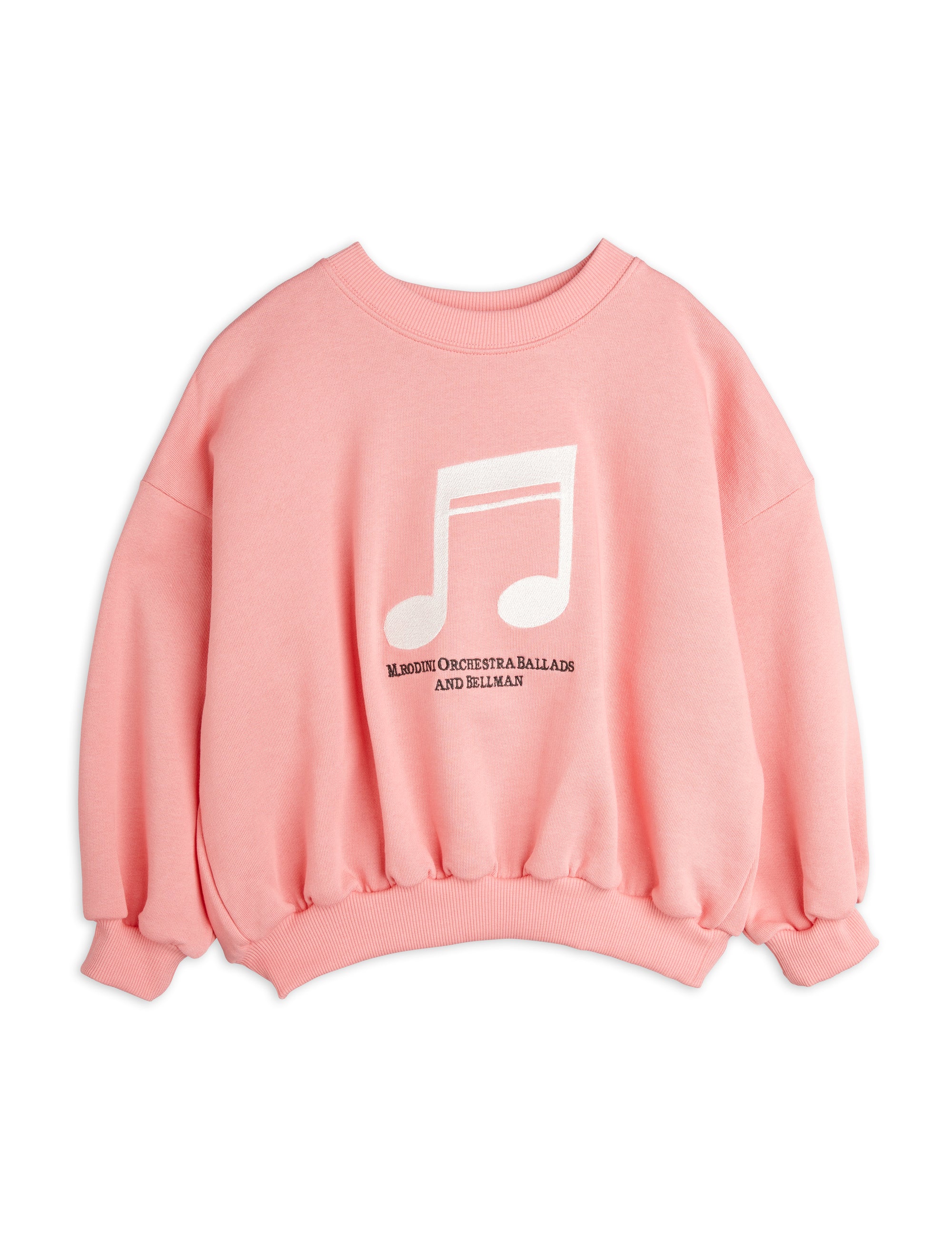 【MINI RODINI ミニロディーニ】   Note emb sweatshirt