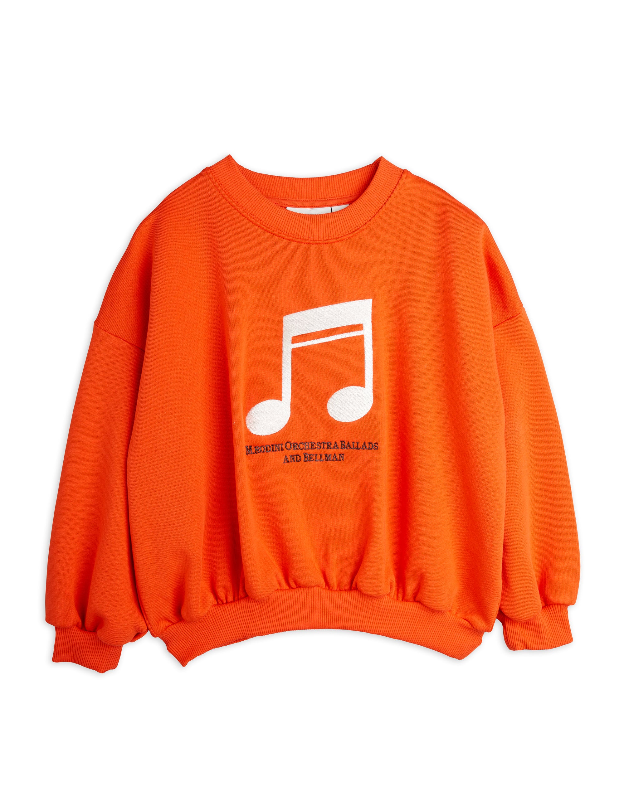 【MINI RODINI ミニロディーニ】   Note emb sweatshirt