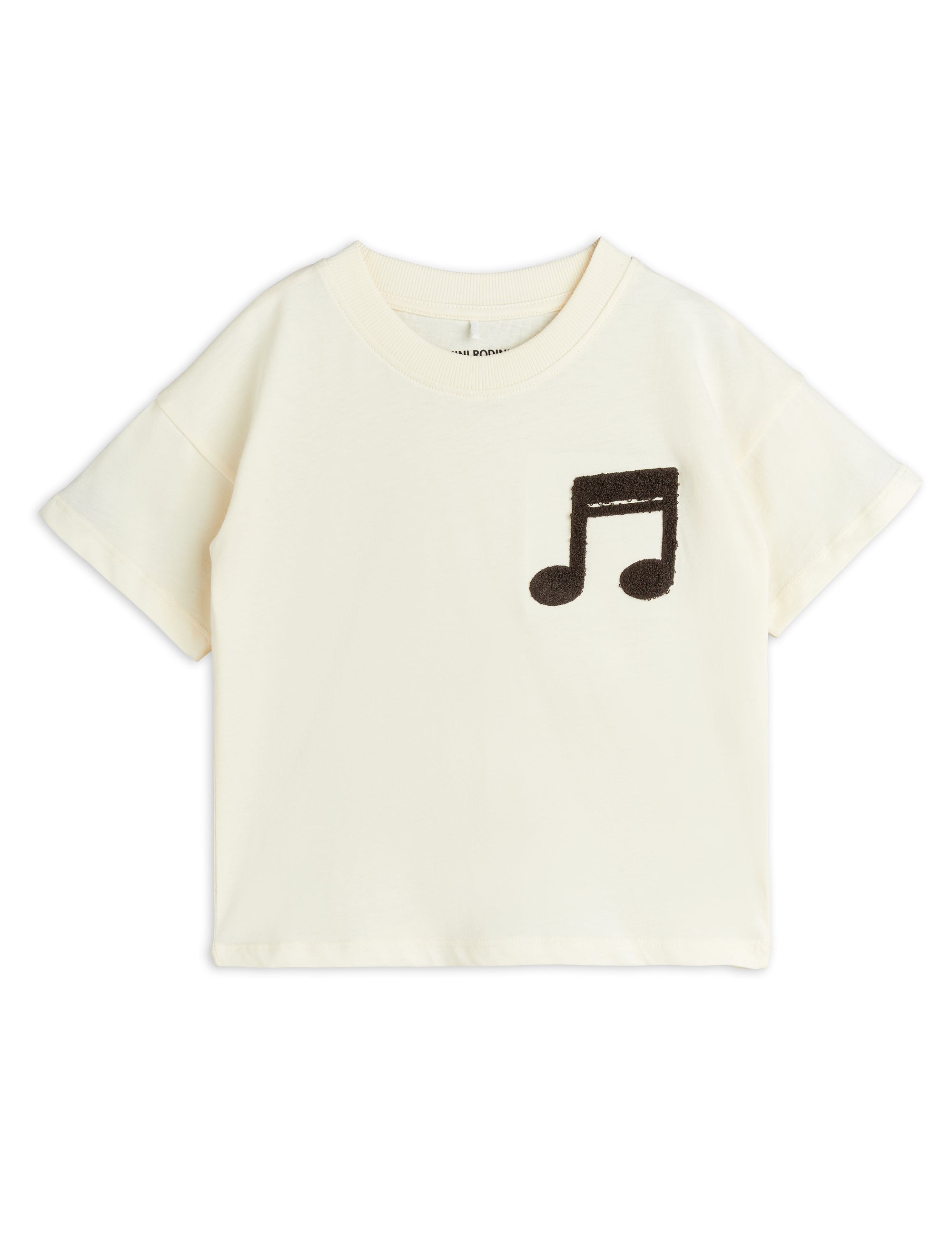 【MINI RODINI ミニロディーニ】   Note chenille ss tee