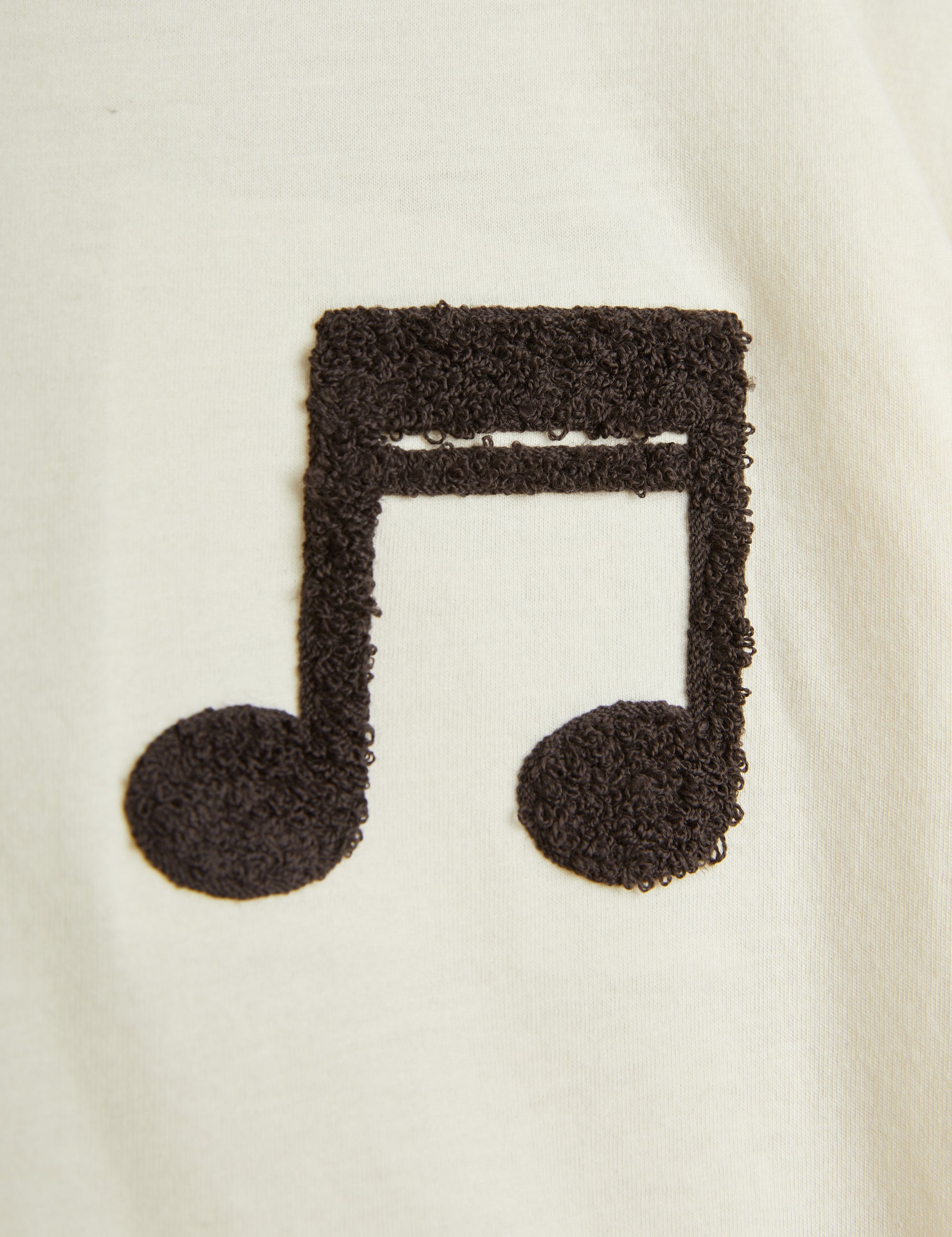 【MINI RODINI ミニロディーニ】   Note chenille ss tee