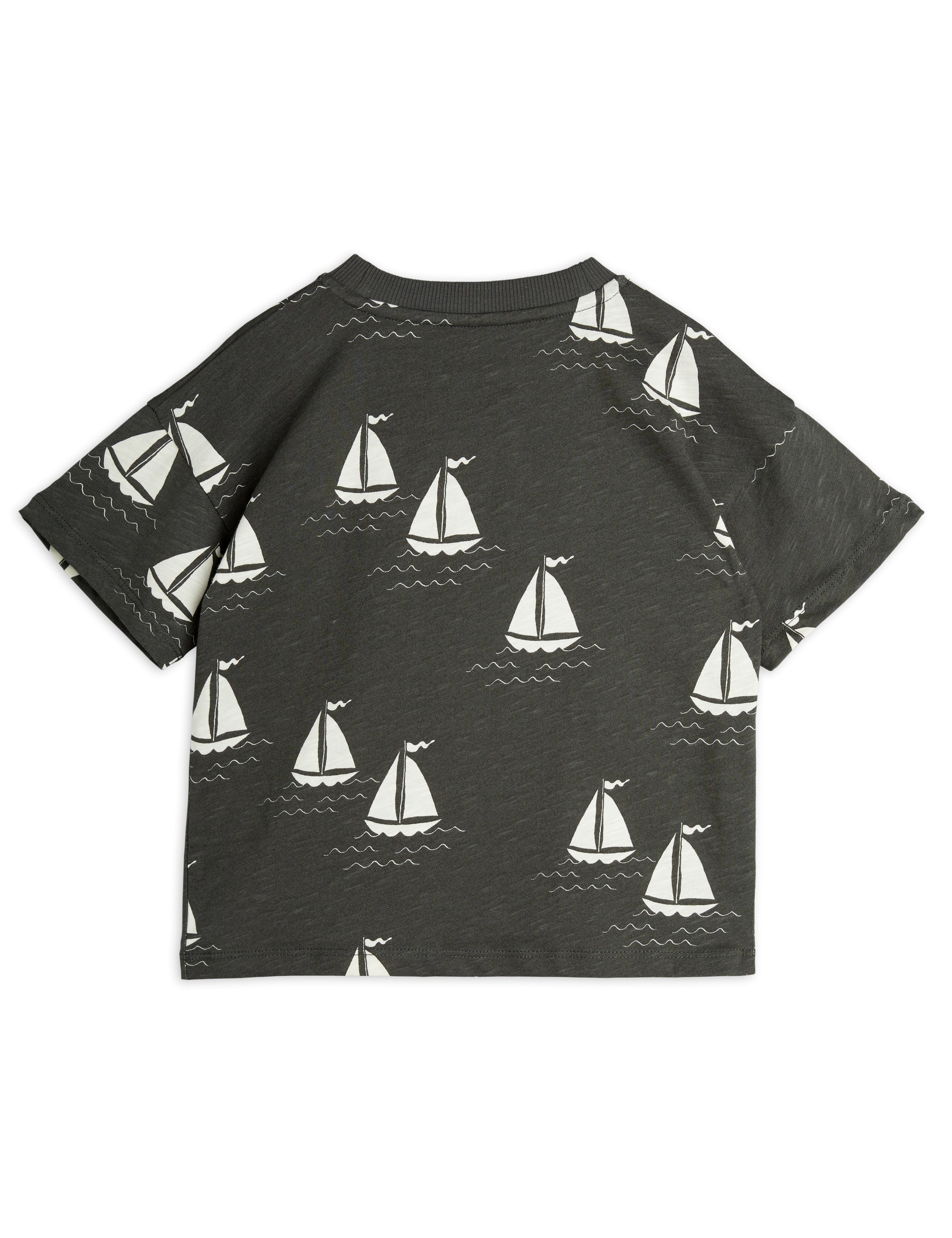 【MINI RODINI ミニロディーニ】   Sailing boats aop ss tee