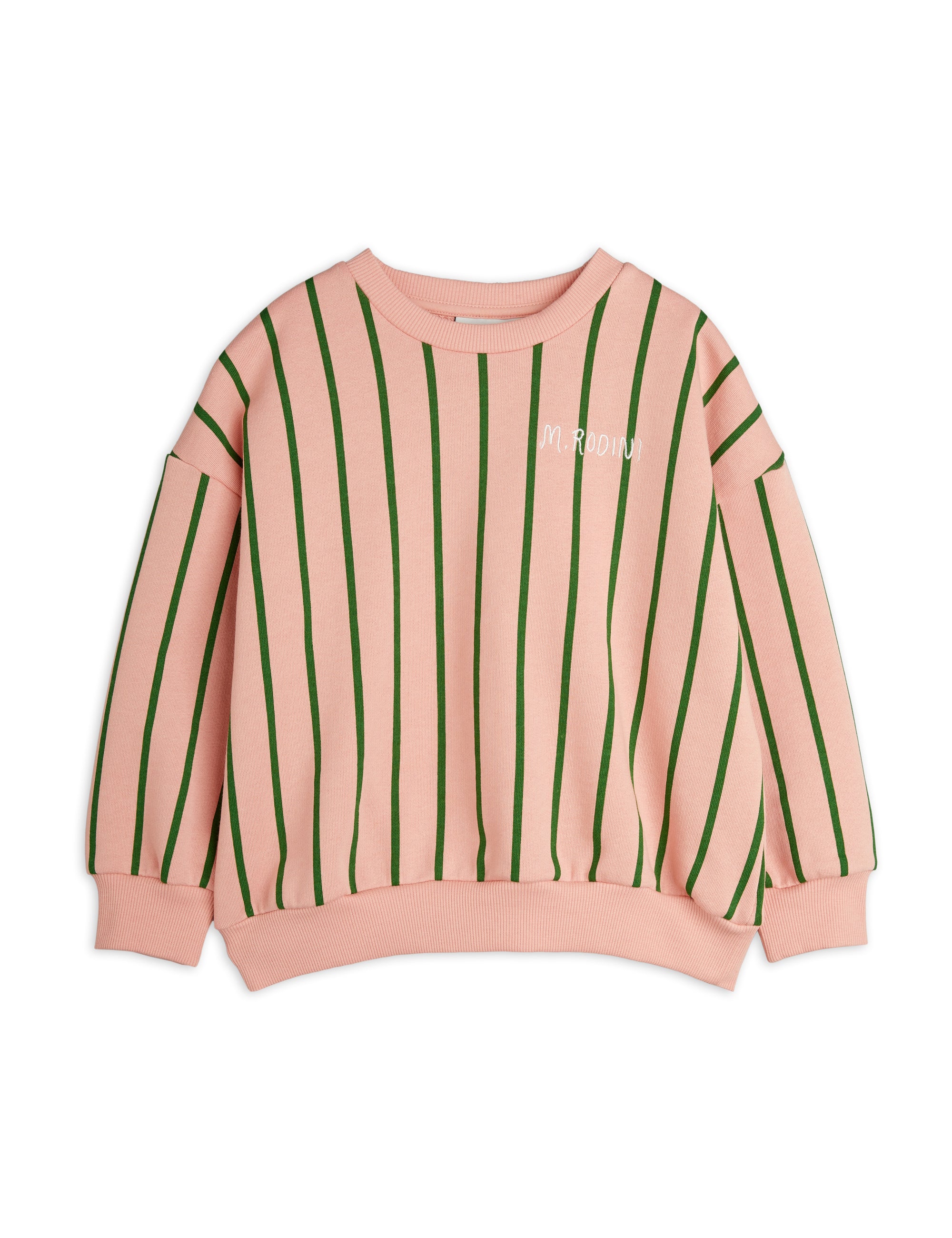 【MINI RODINI ミニロディーニ】   Vertical stripe aop sweatshirt