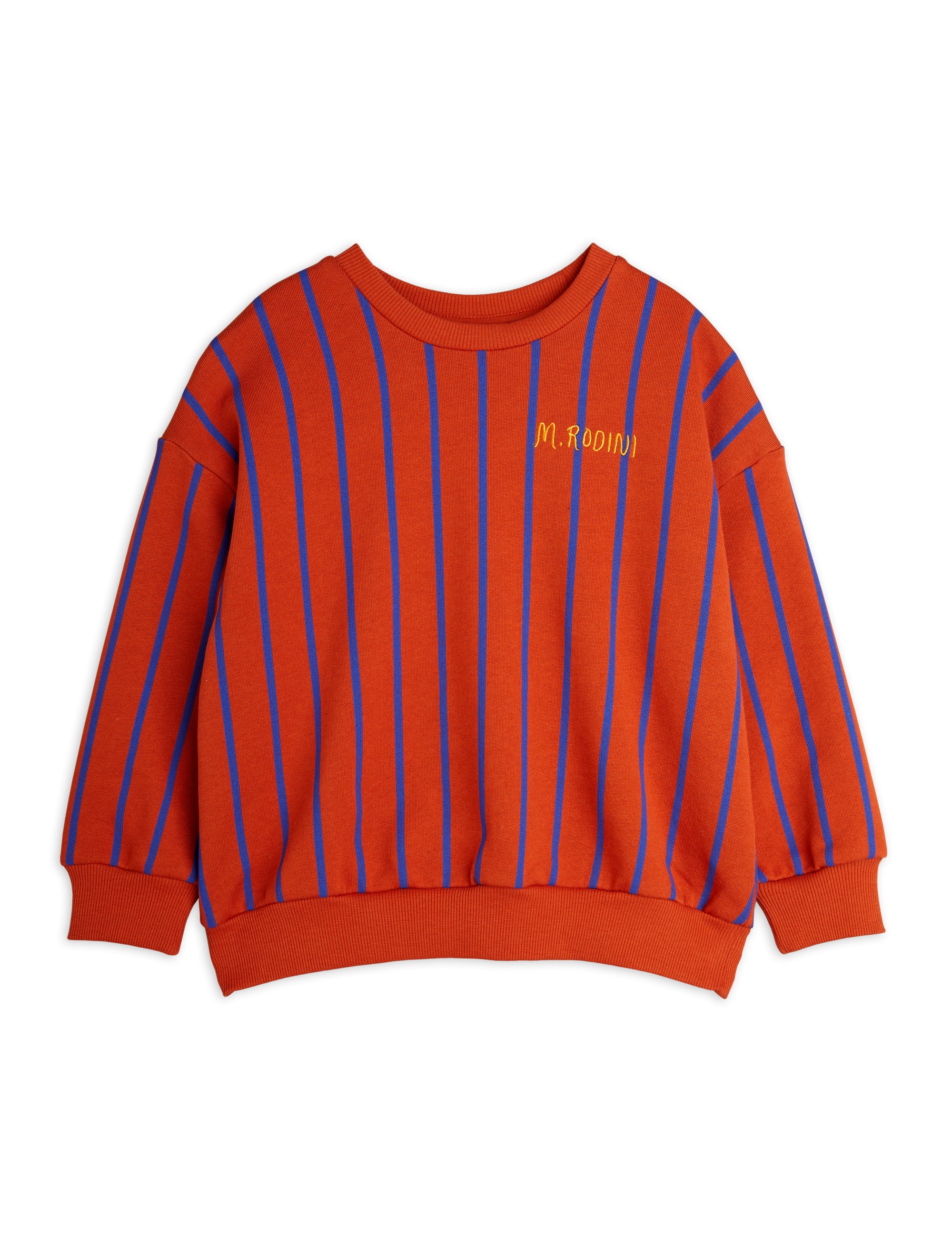 【MINI RODINI ミニロディーニ】   Vertical stripe aop sweatshirt