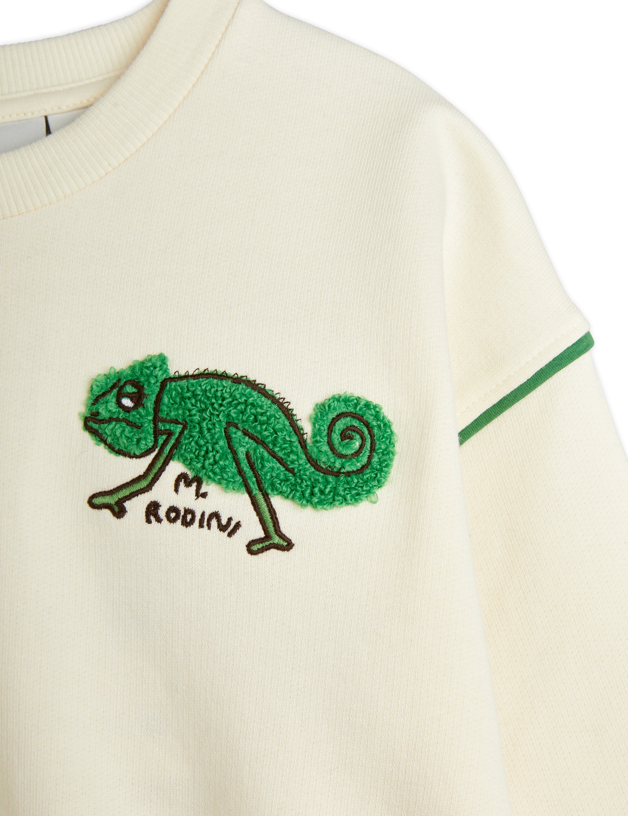 【MINI RODINI ミニロディーニ】Lizard chenille sweatshirt