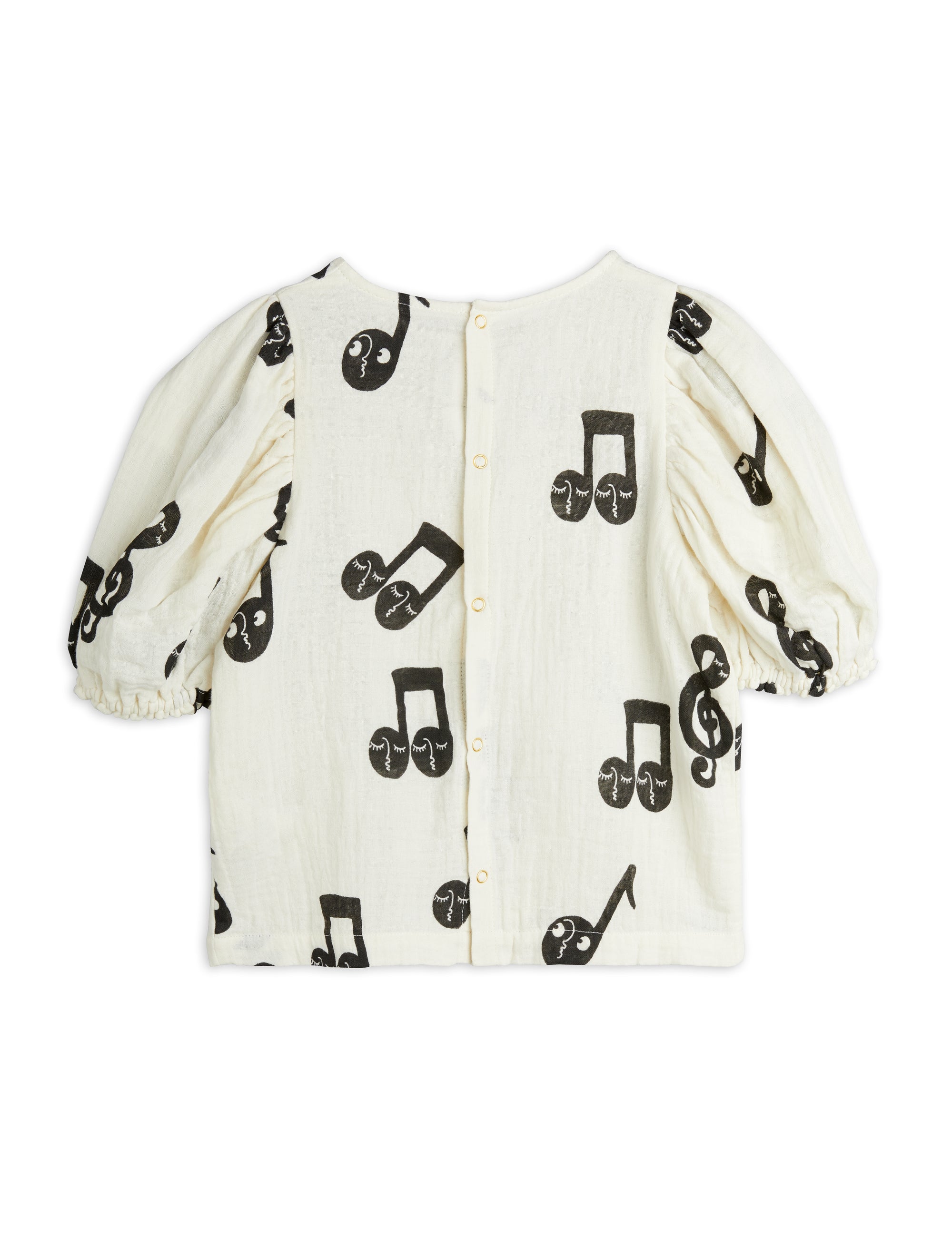 【MINI RODINI ミニロディーニ】   Note aop muslin blouse