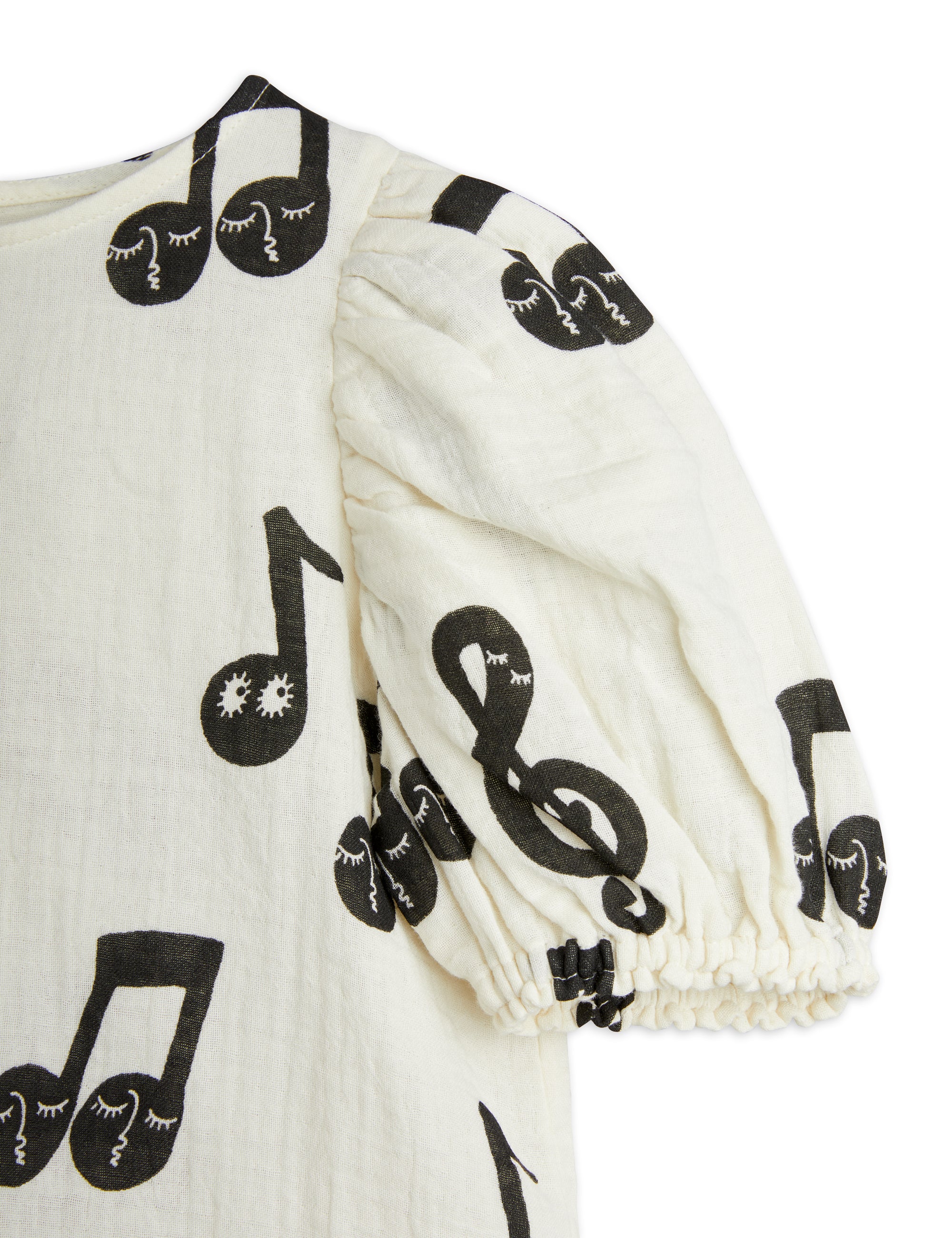 【MINI RODINI ミニロディーニ】   Note aop muslin blouse
