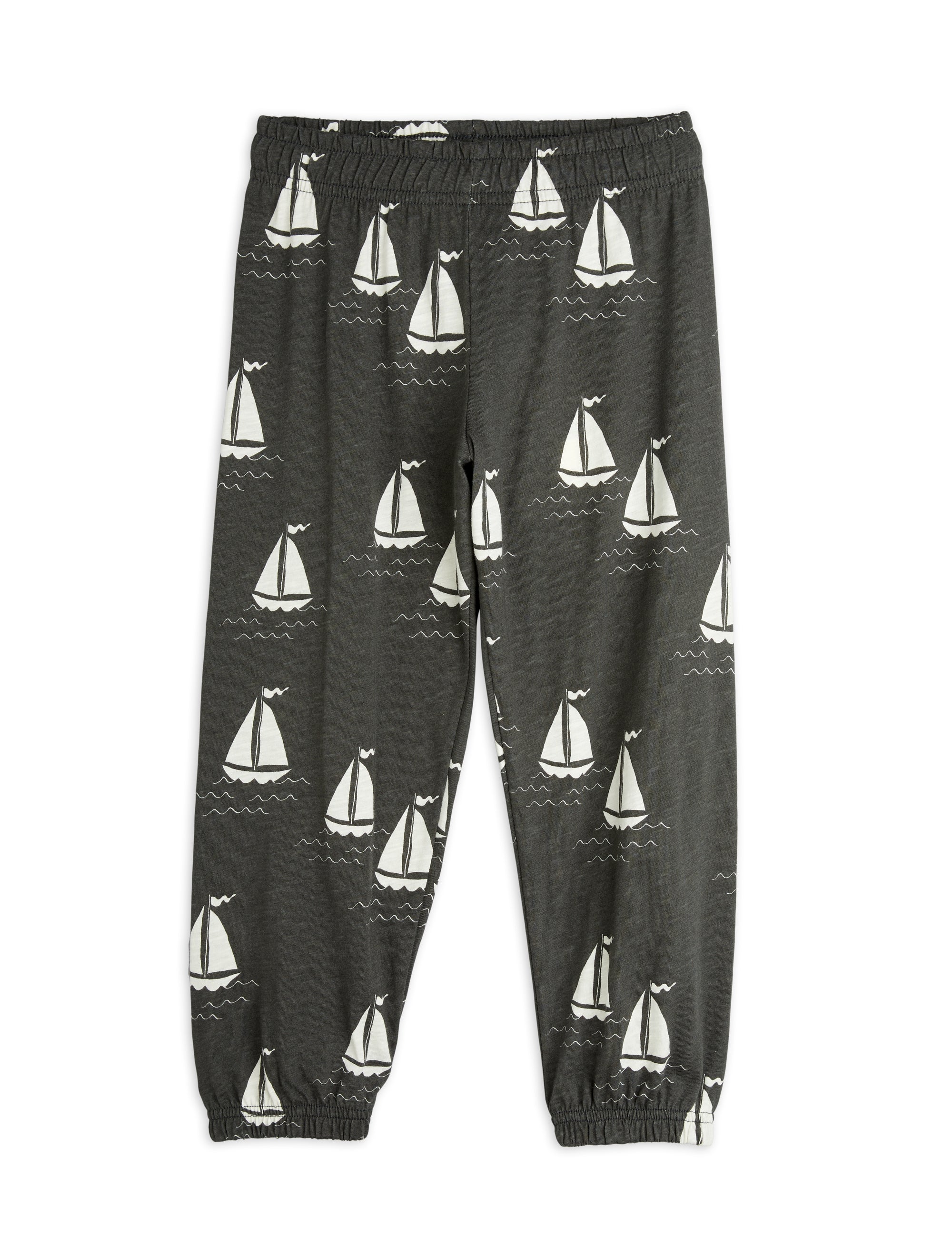 【MINI RODINI ミニロディーニ】   Sailing boats aop trousers