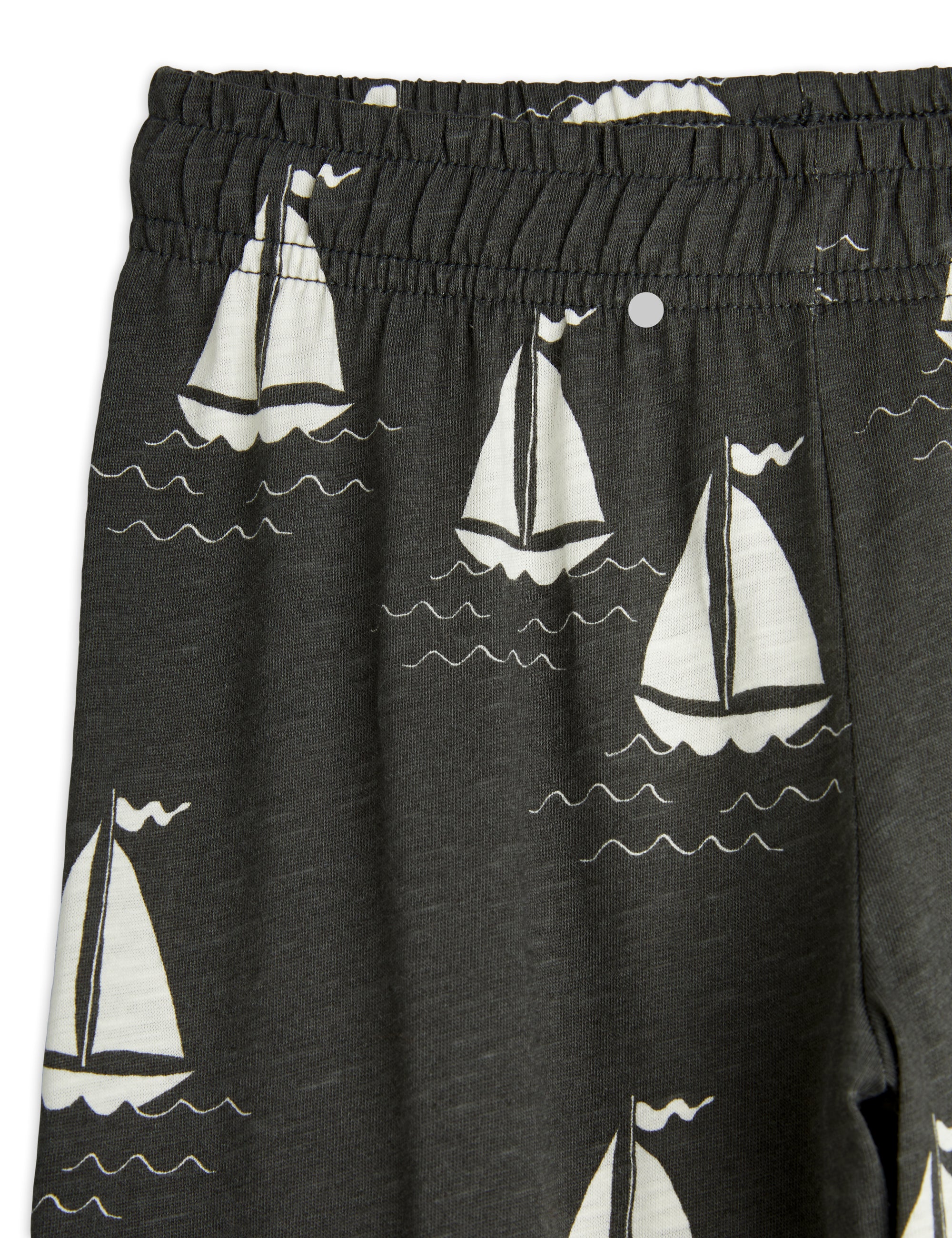 【MINI RODINI ミニロディーニ】   Sailing boats aop trousers
