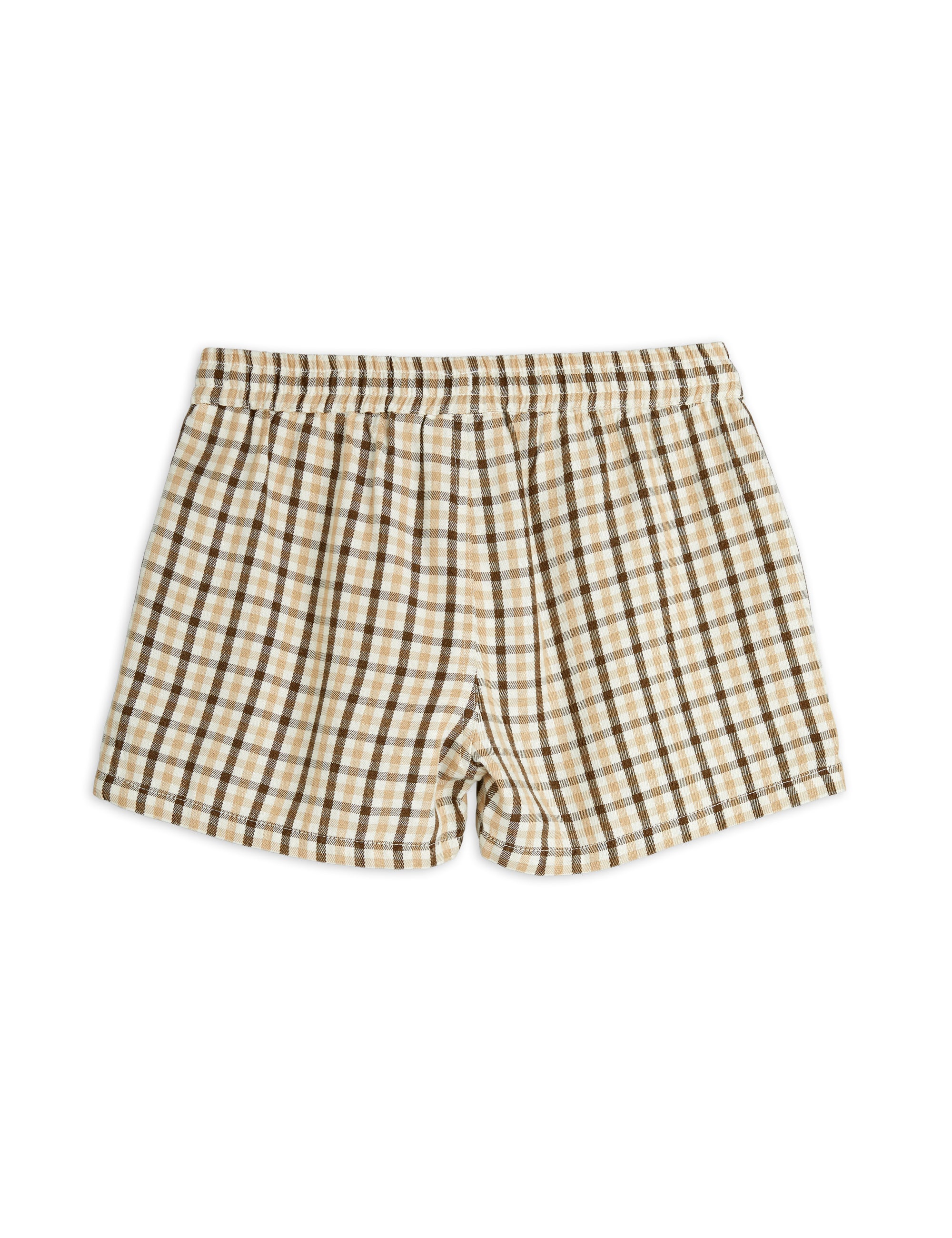 【MINI RODINI ミニロディーニ】   Gingham yd woven shorts