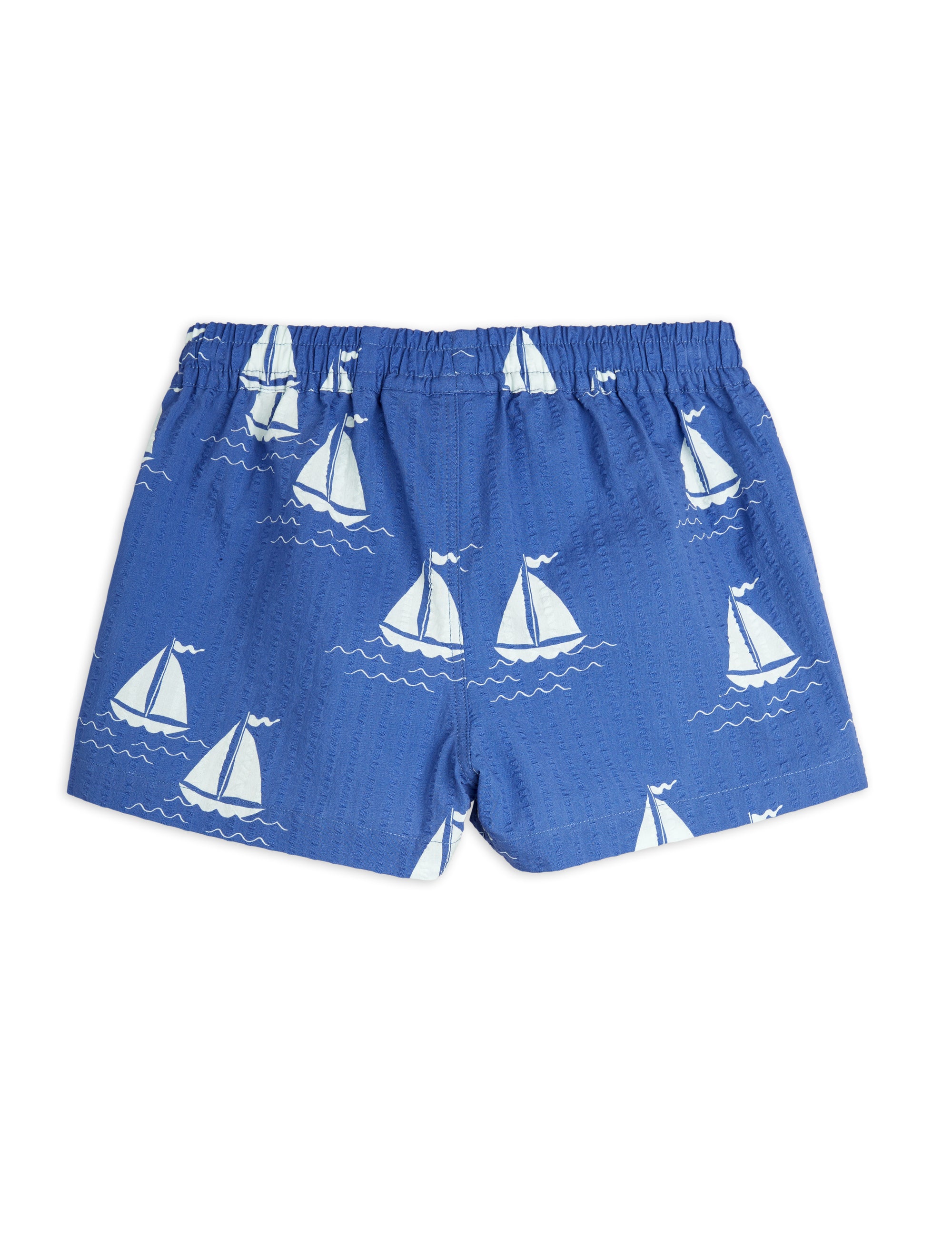 【MINI RODINI ミニロディーニ】   Sailing boats aop woven shorts