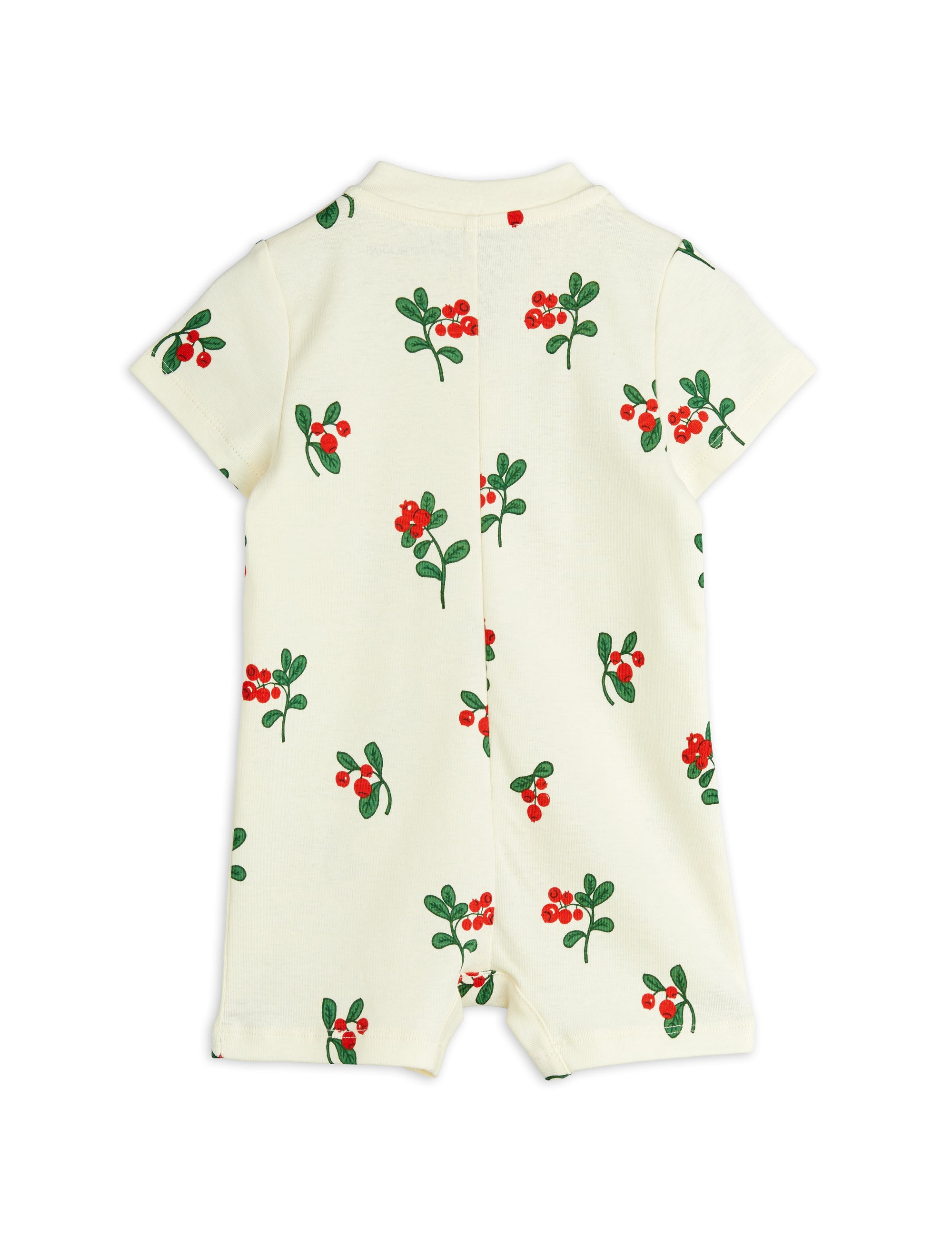【MINI RODINI ミニロディーニ】   Lingonberries aop baby summersuit