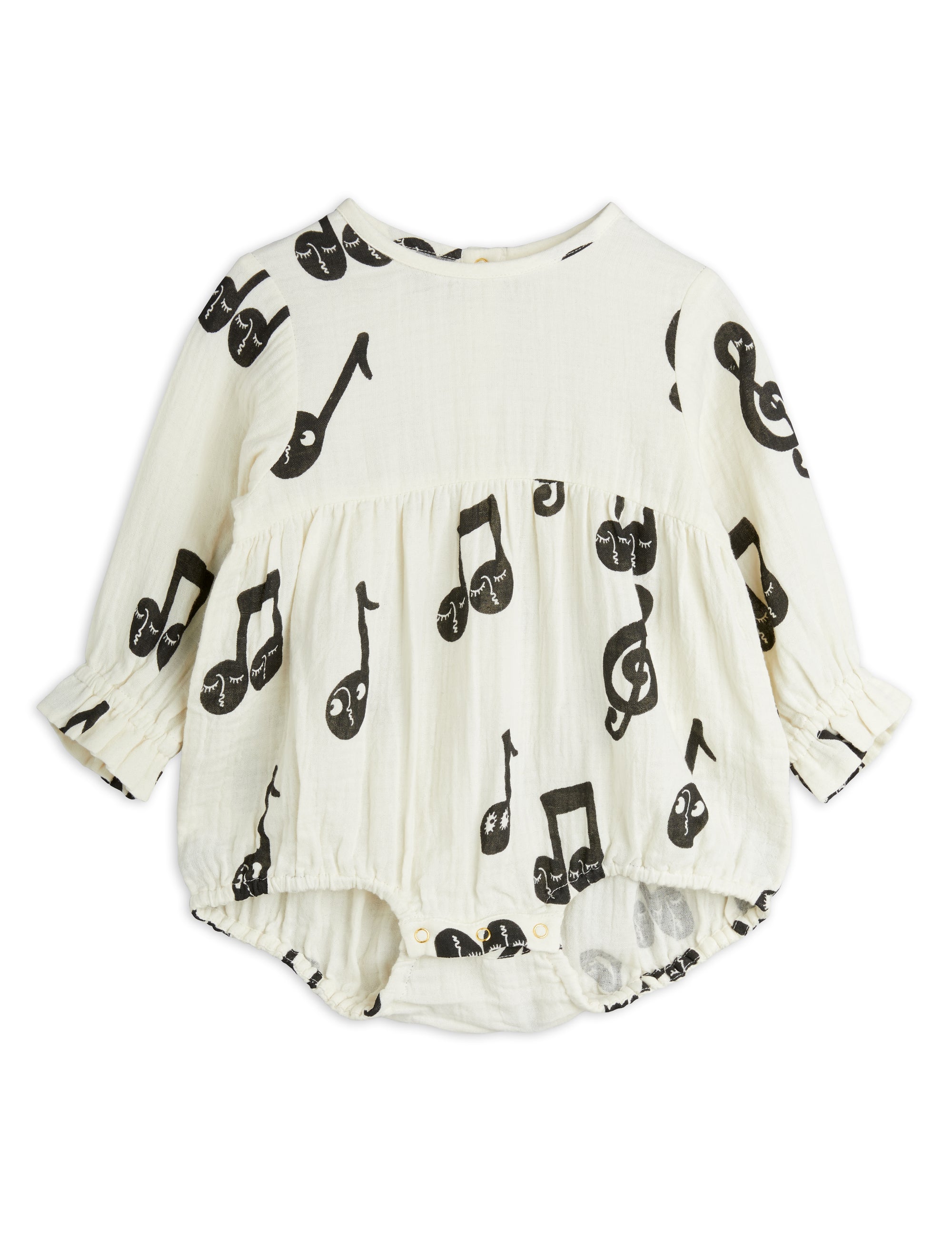 【MINI RODINI ミニロディーニ】   Note aop muslin body