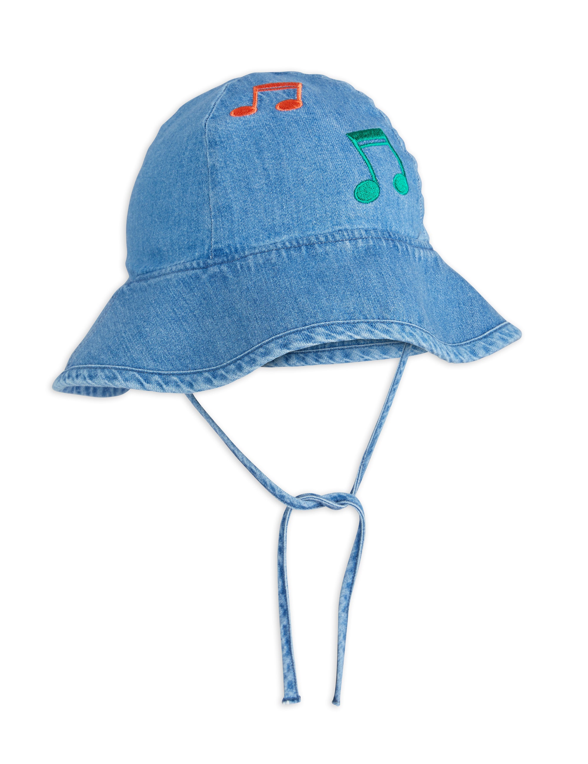 【MINI RODINI ミニロディーニ】   Note emb sun hat