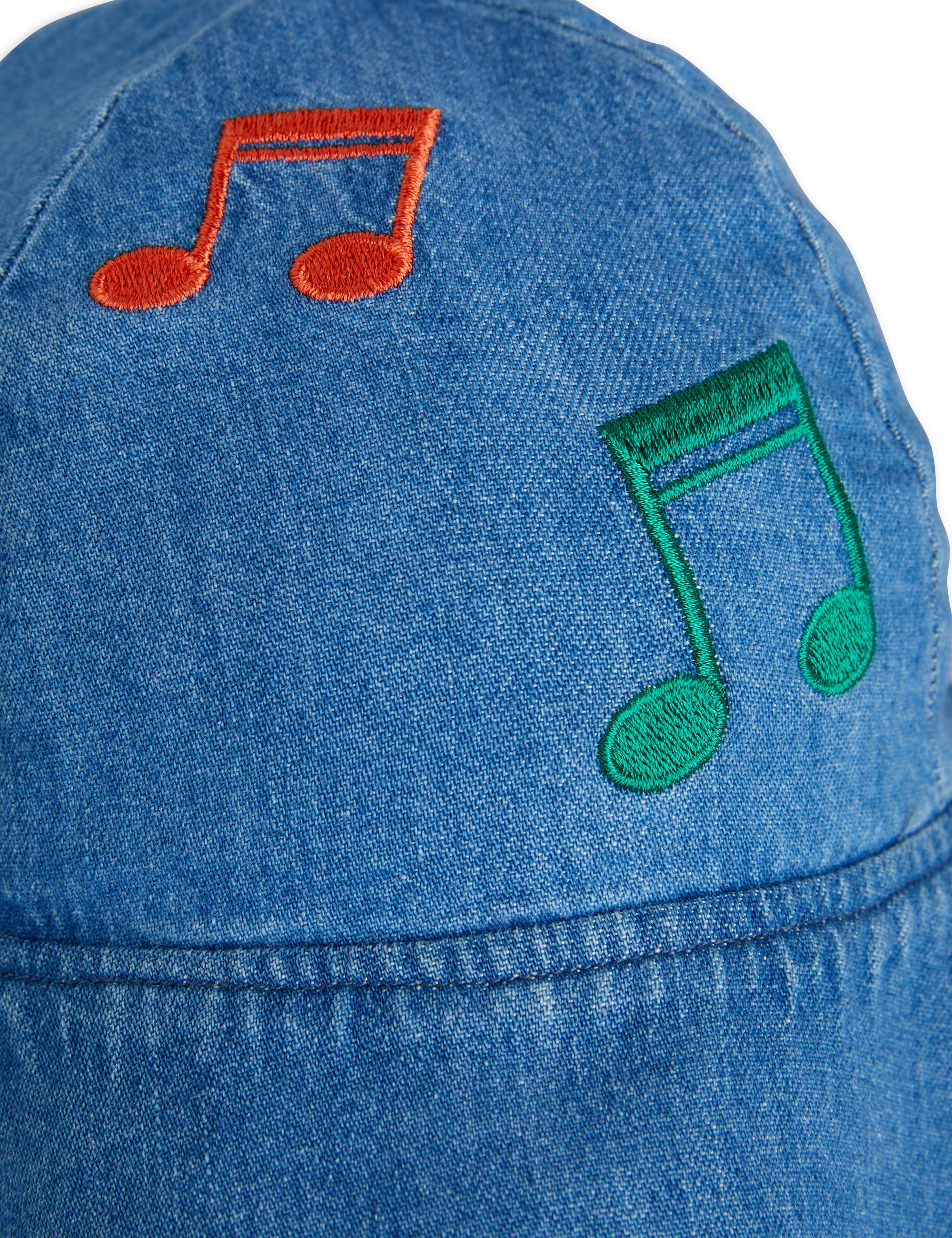 【MINI RODINI ミニロディーニ】   Note emb sun hat