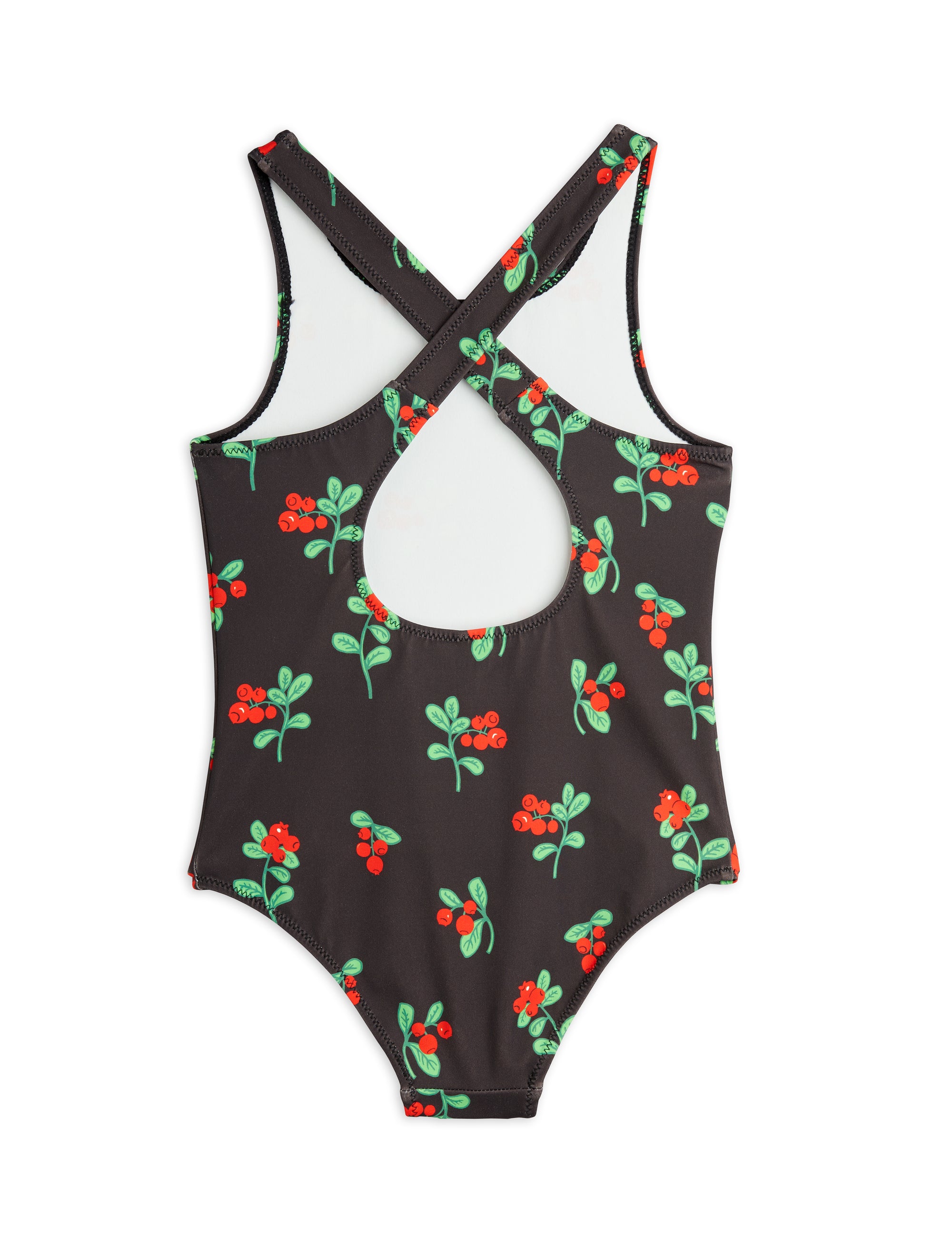【MINI RODINI ミニロディーニ】   Lingonberries aop swimsuit