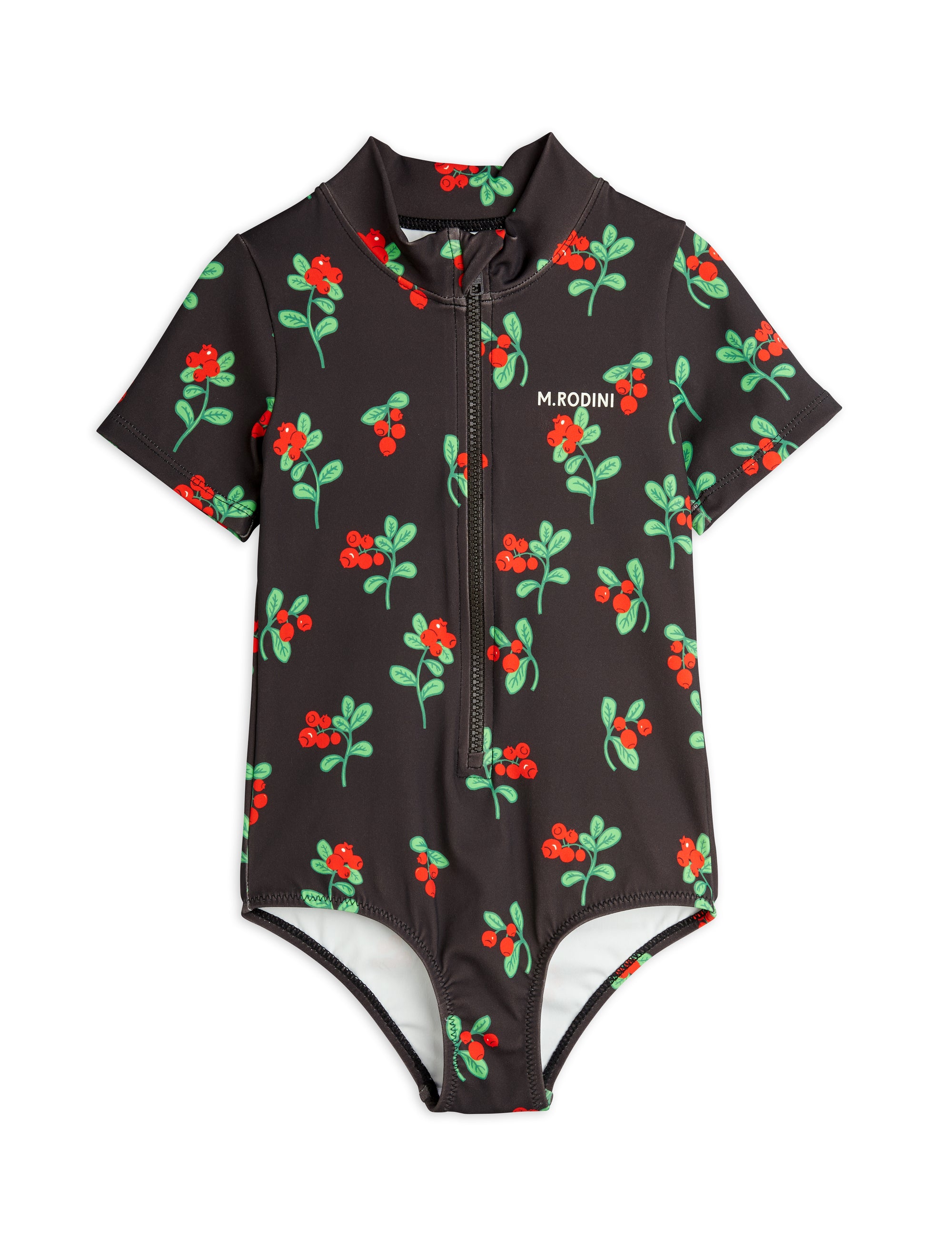 【MINI RODINI ミニロディーニ】   Lingonberries aop ss swimsuit
