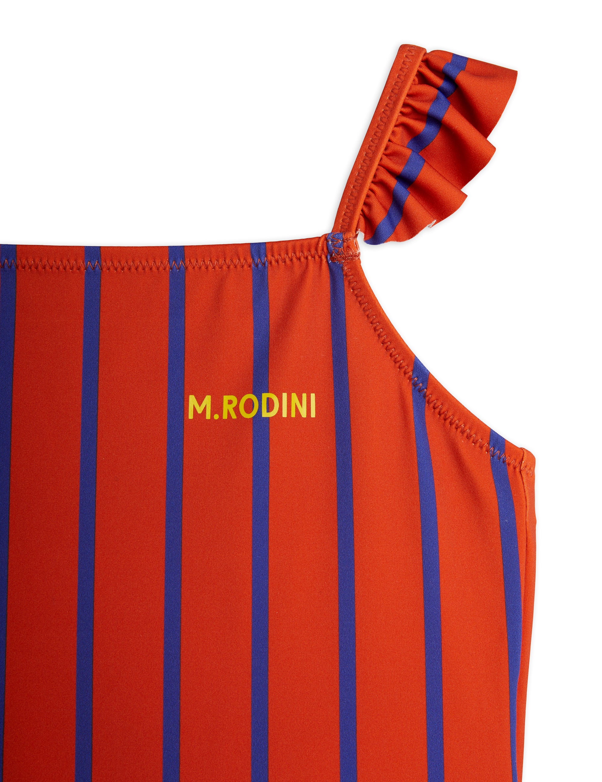 【MINI RODINI ミニロディーニ】   Vertical stripe skirt swimsuit