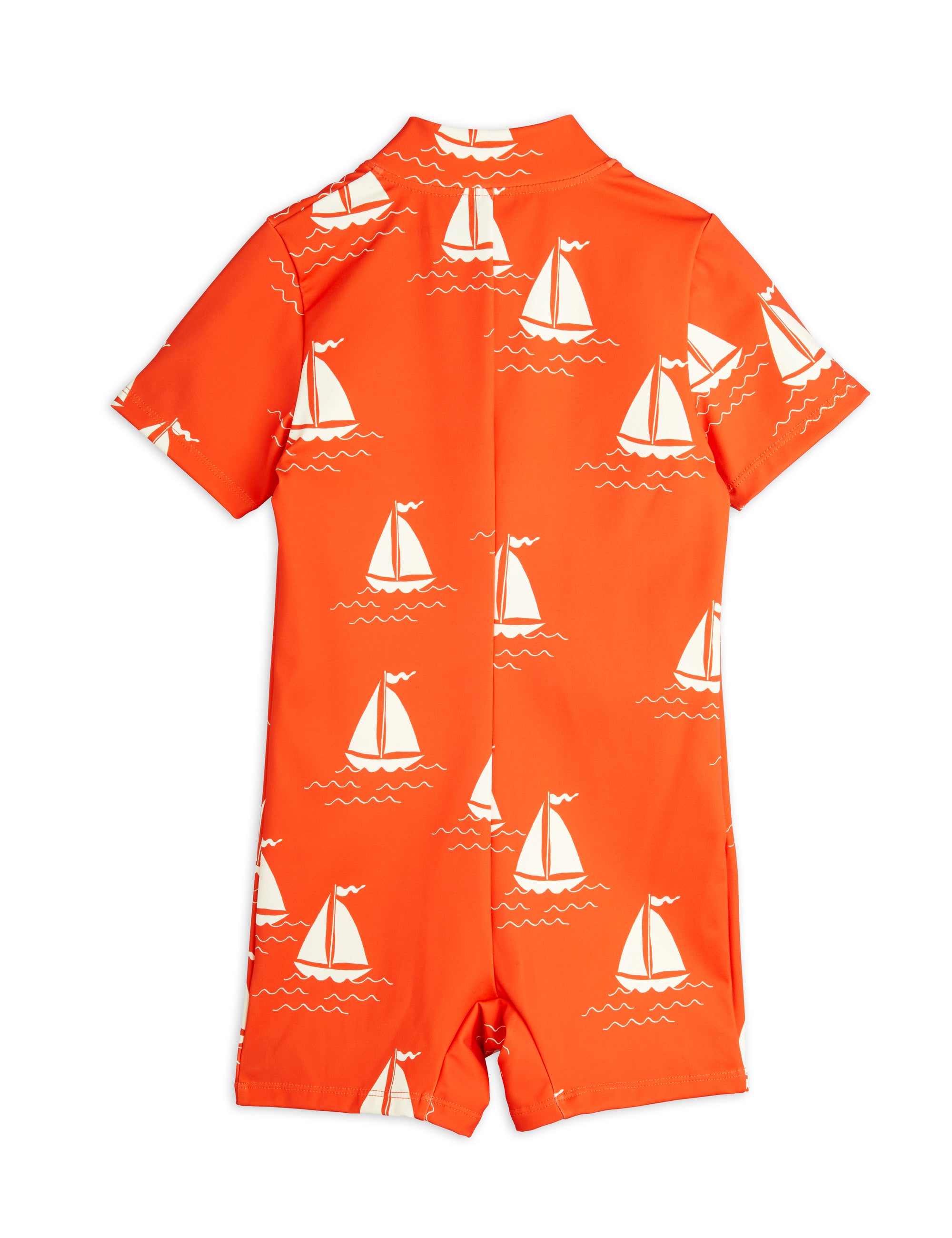 【MINI RODINI ミニロディーニ】   Sailing boats aop ss uv suit