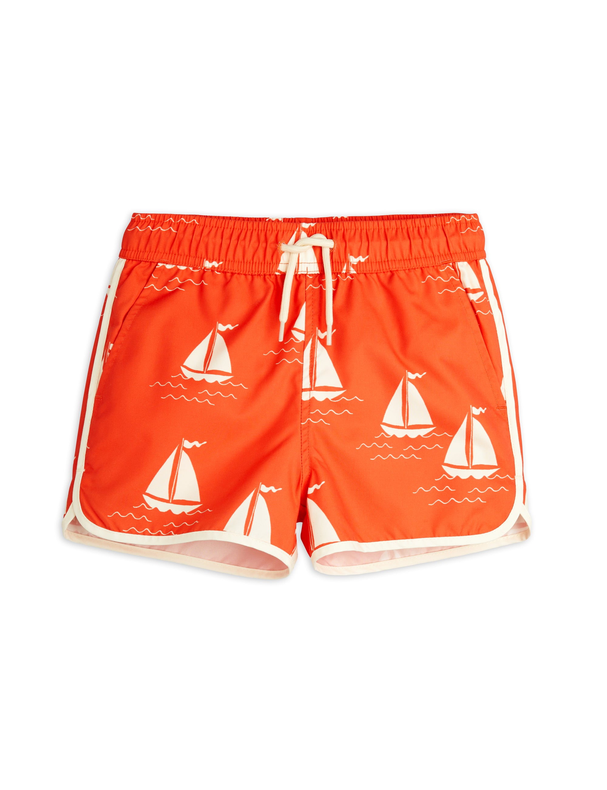 【MINI RODINI ミニロディーニ】   Sailing boats aop swim shorts