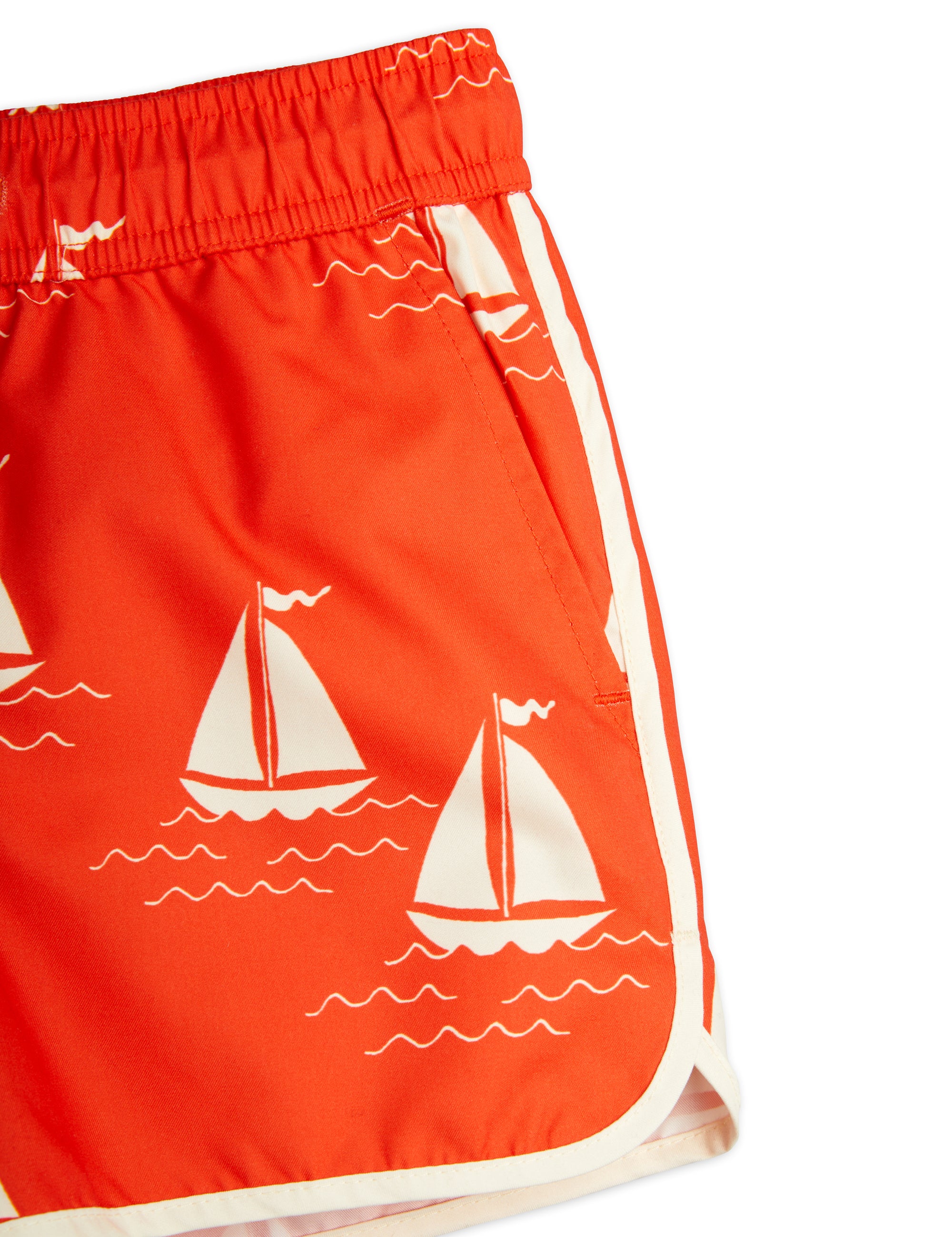 【MINI RODINI ミニロディーニ】   Sailing boats aop swim shorts