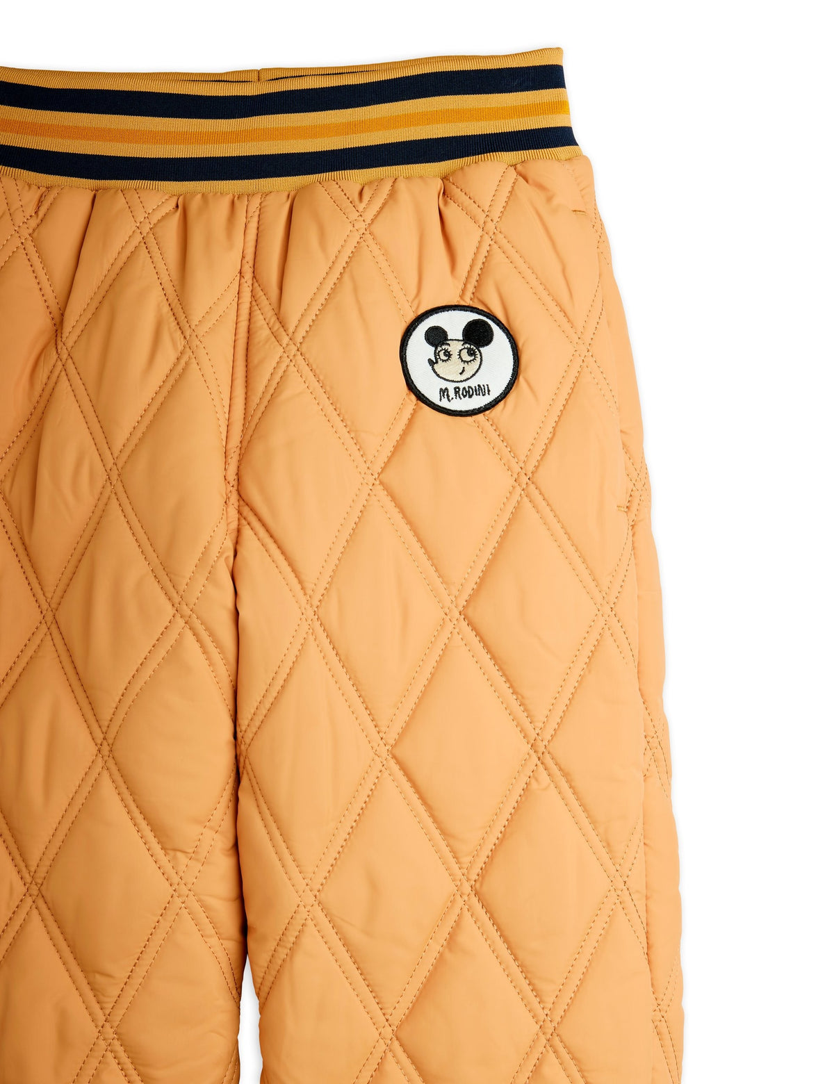【MINI RODINI ミニロディーニ】Ritzratz patch quilted outerwear trousers