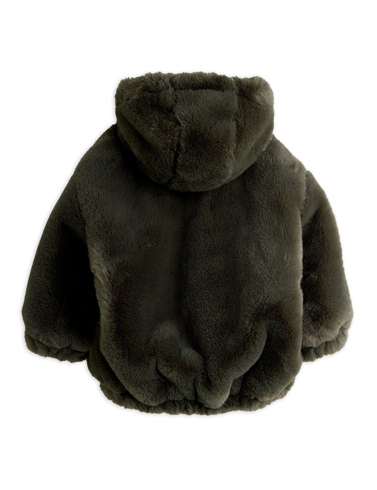 【MINI RODINI ミニロディーニ】Ritzratz patch faux fur jacket