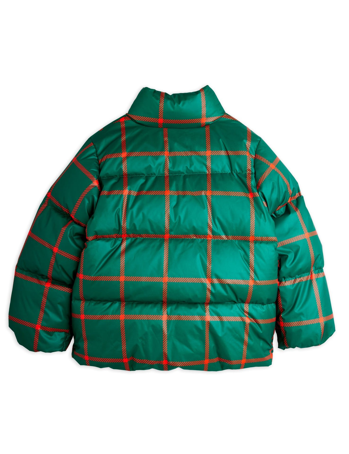 【MINI RODINI ミニロディーニ】Plaid aop citypuffer