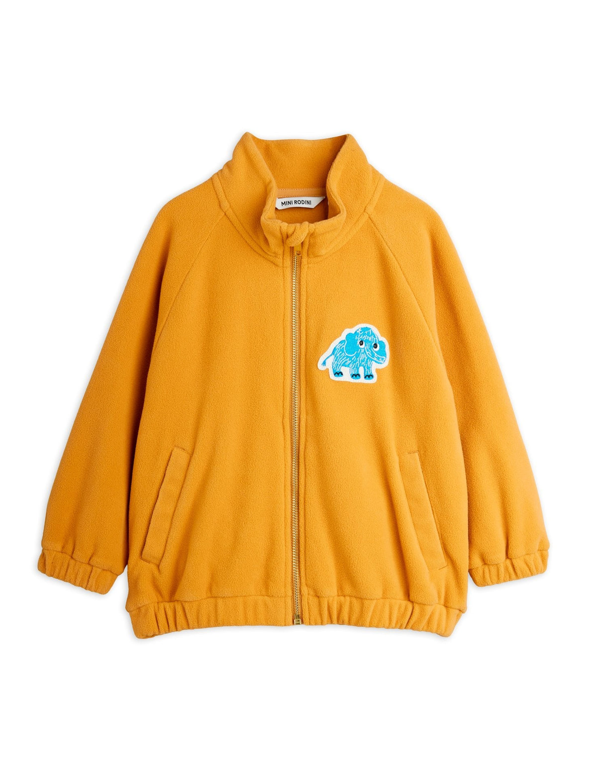 【MINI RODINI ミニロディーニ】Mammoth patch fleece jacket