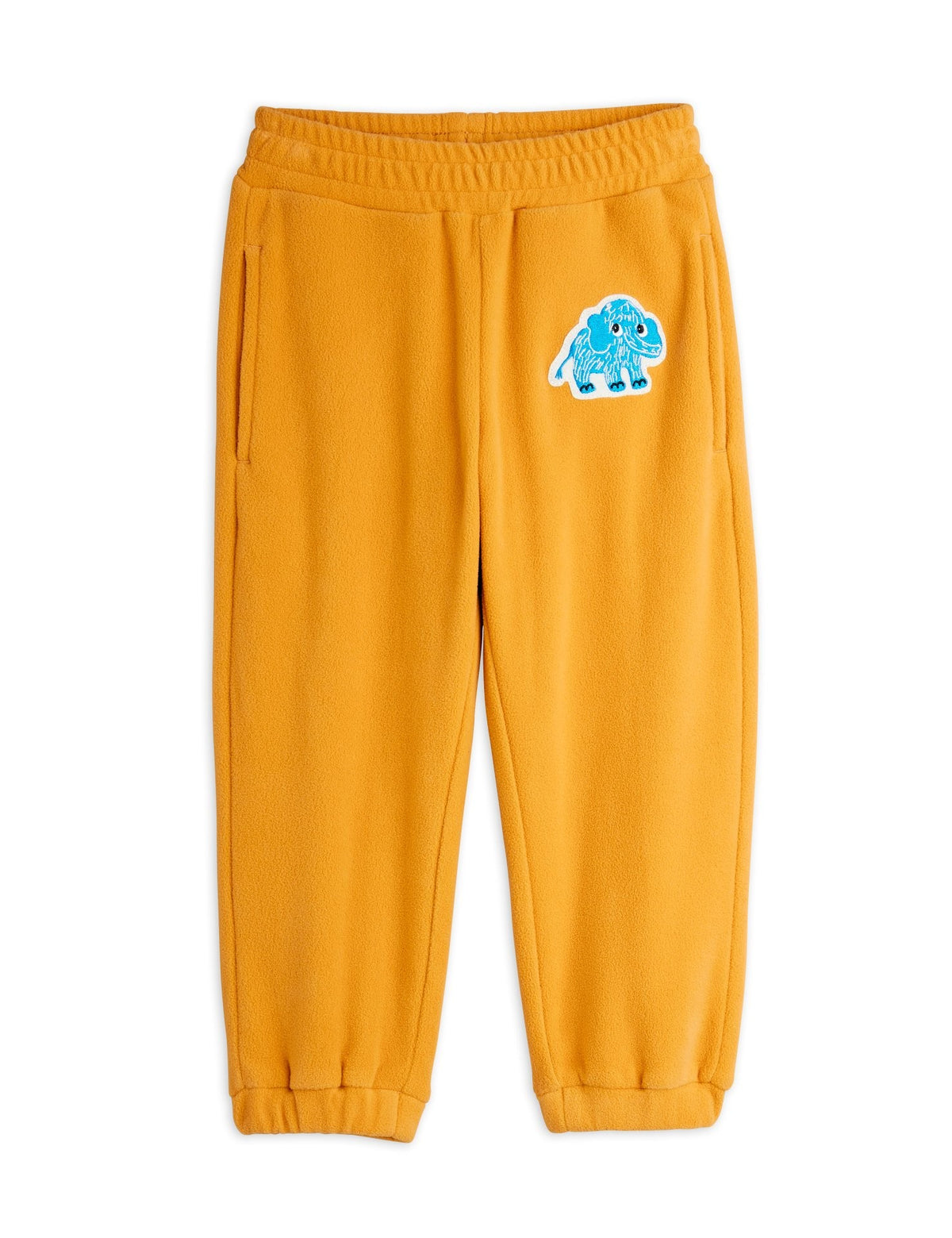 【MINI RODINI ミニロディーニ】Mammoth patch fleece trousers