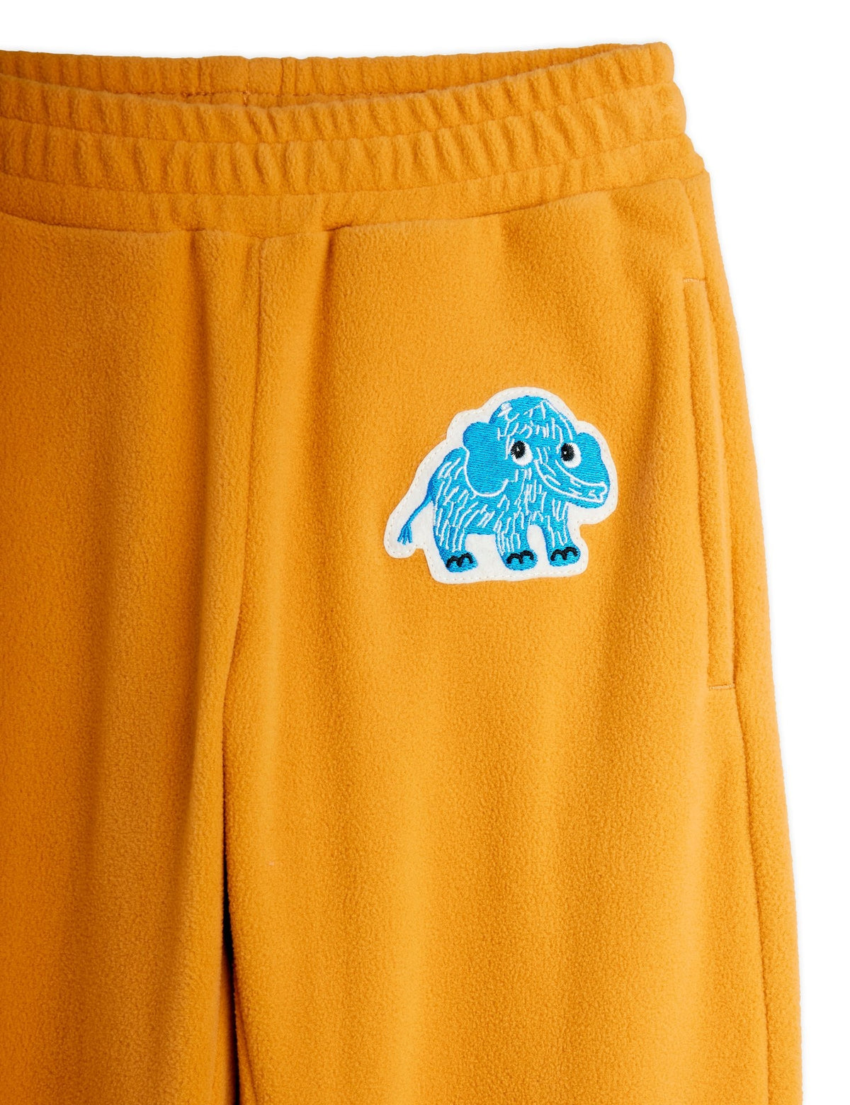【MINI RODINI ミニロディーニ】Mammoth patch fleece trousers
