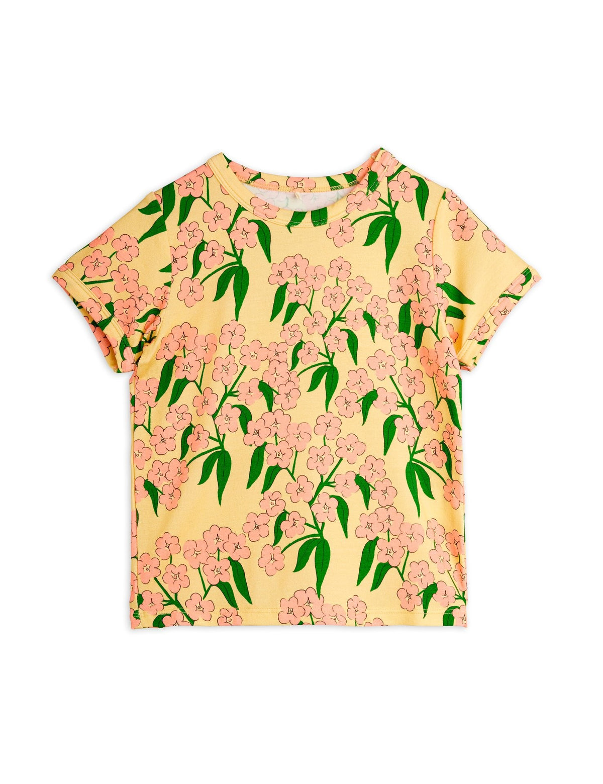 【MINI RODINI ミニロディーニ】Alpine flowers aop ss tee