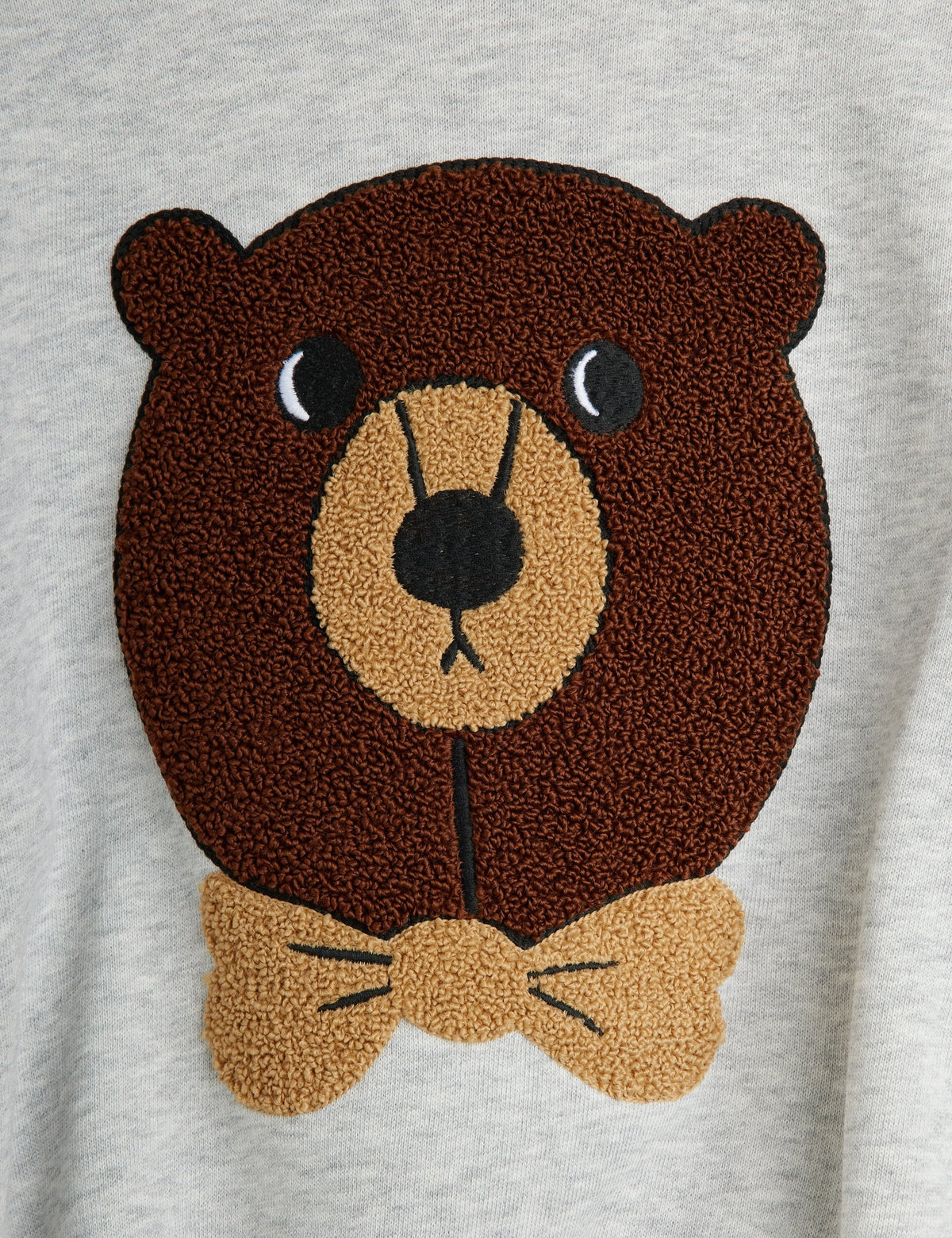 【MINI RODINI ミニロディーニ】Bear chenille sweatshirt