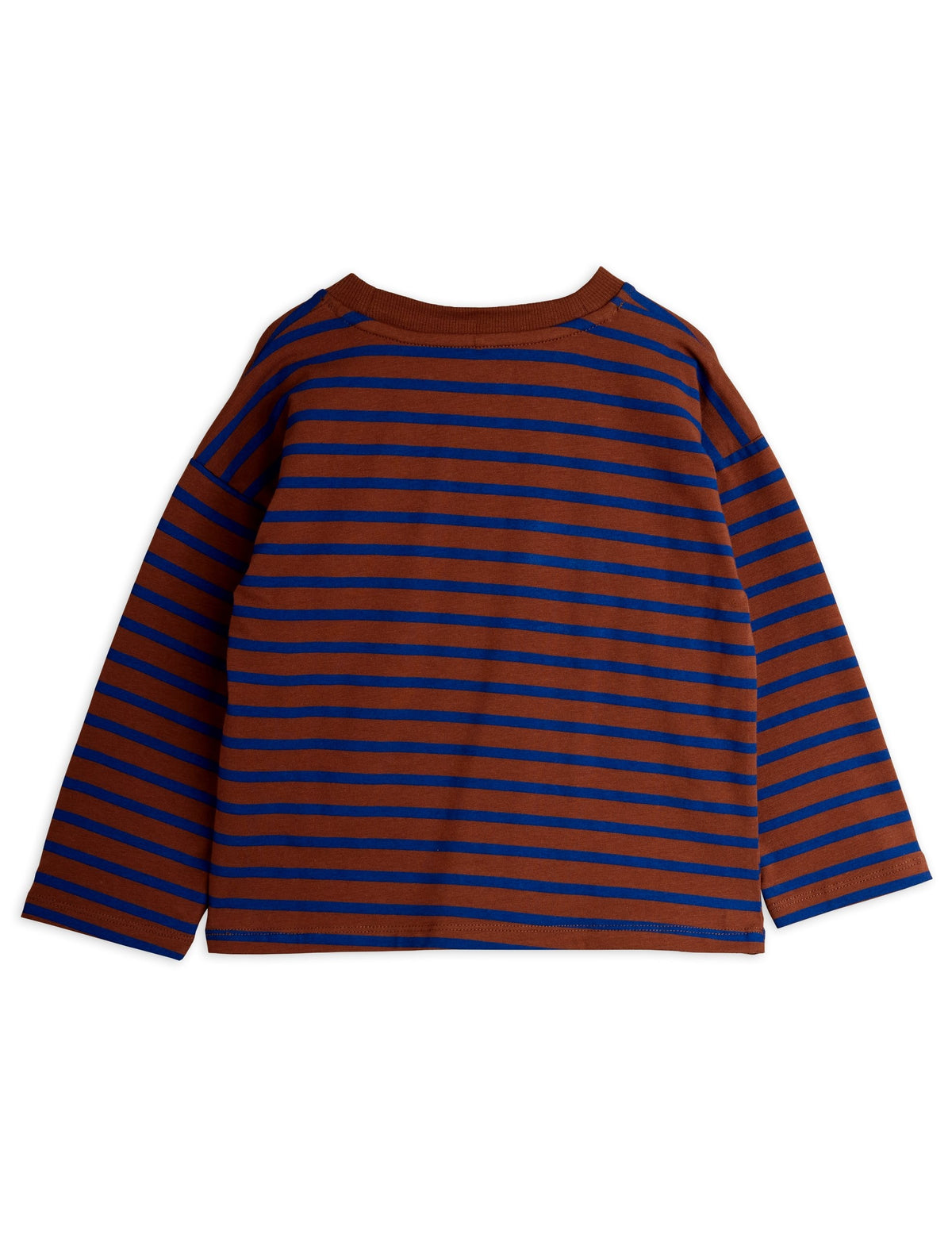 【MINI RODINI ミニロディーニ】Stripe bird patch ls tee