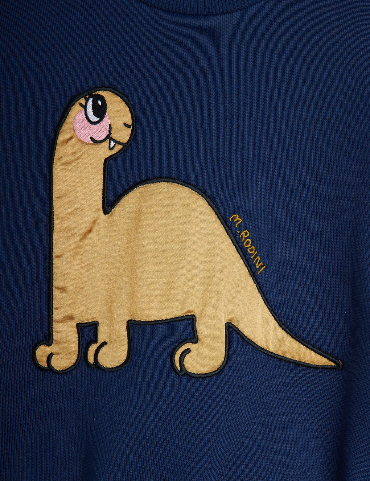【MINI RODINI ミニロディーニ】Dino application sweatshirt