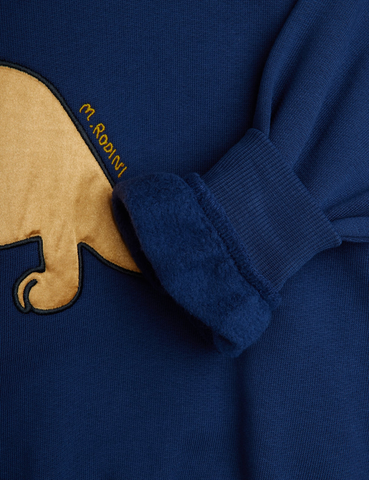 【MINI RODINI ミニロディーニ】Dino application sweatshirt