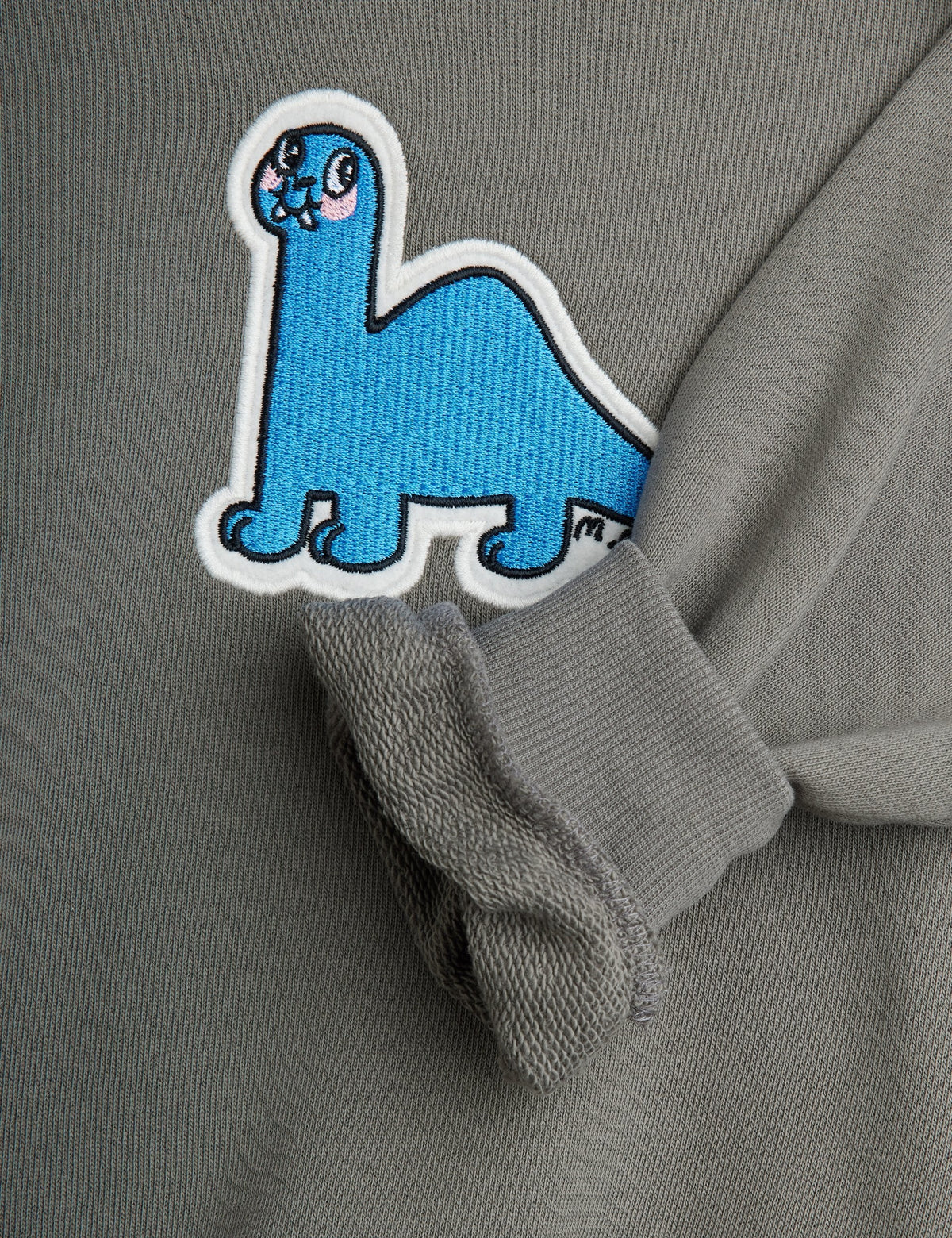 【MINI RODINI ミニロディーニ】Dino patch sweater