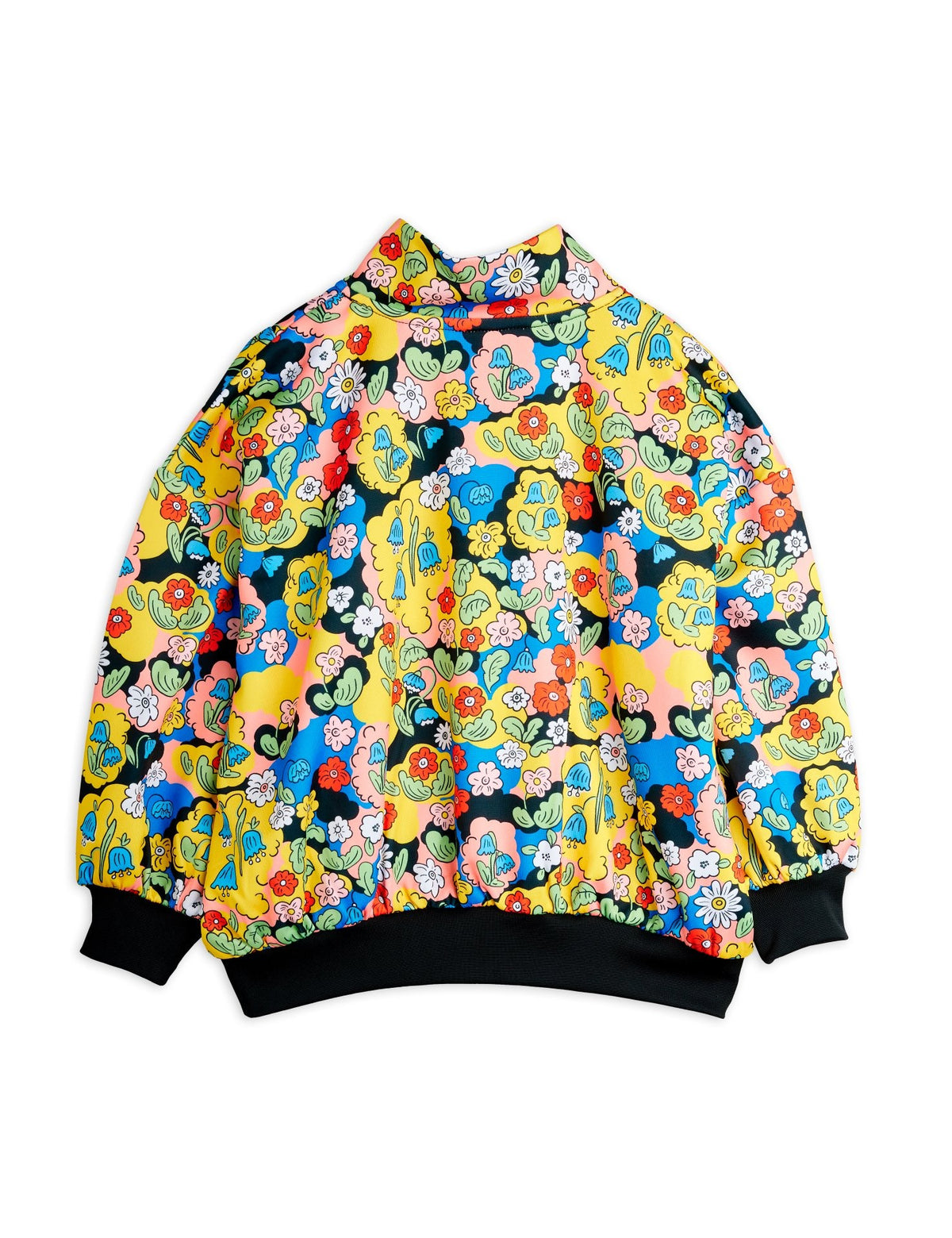 【MINI RODINI ミニロディーニ】Ritzratz patch half zip sweatshirt