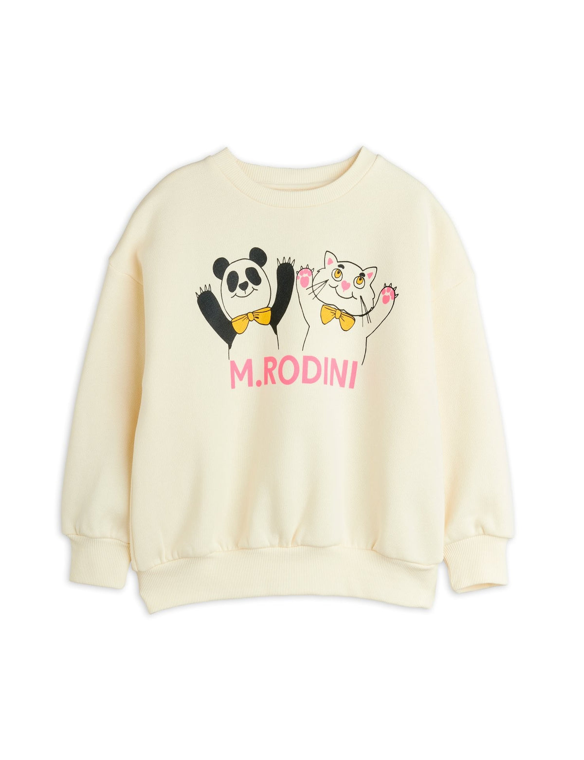 【MINI RODINI ミニロディーニ】Panda &amp; cat sp sweatshirt
