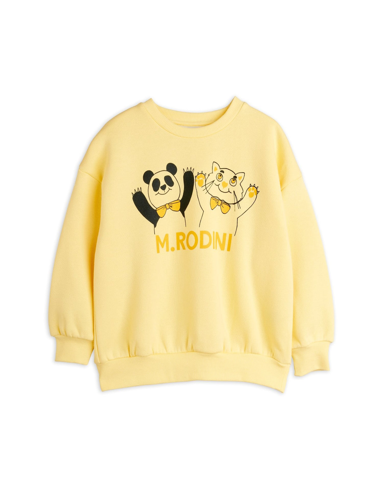 【MINI RODINI ミニロディーニ】Panda &amp; cat sp sweatshirt