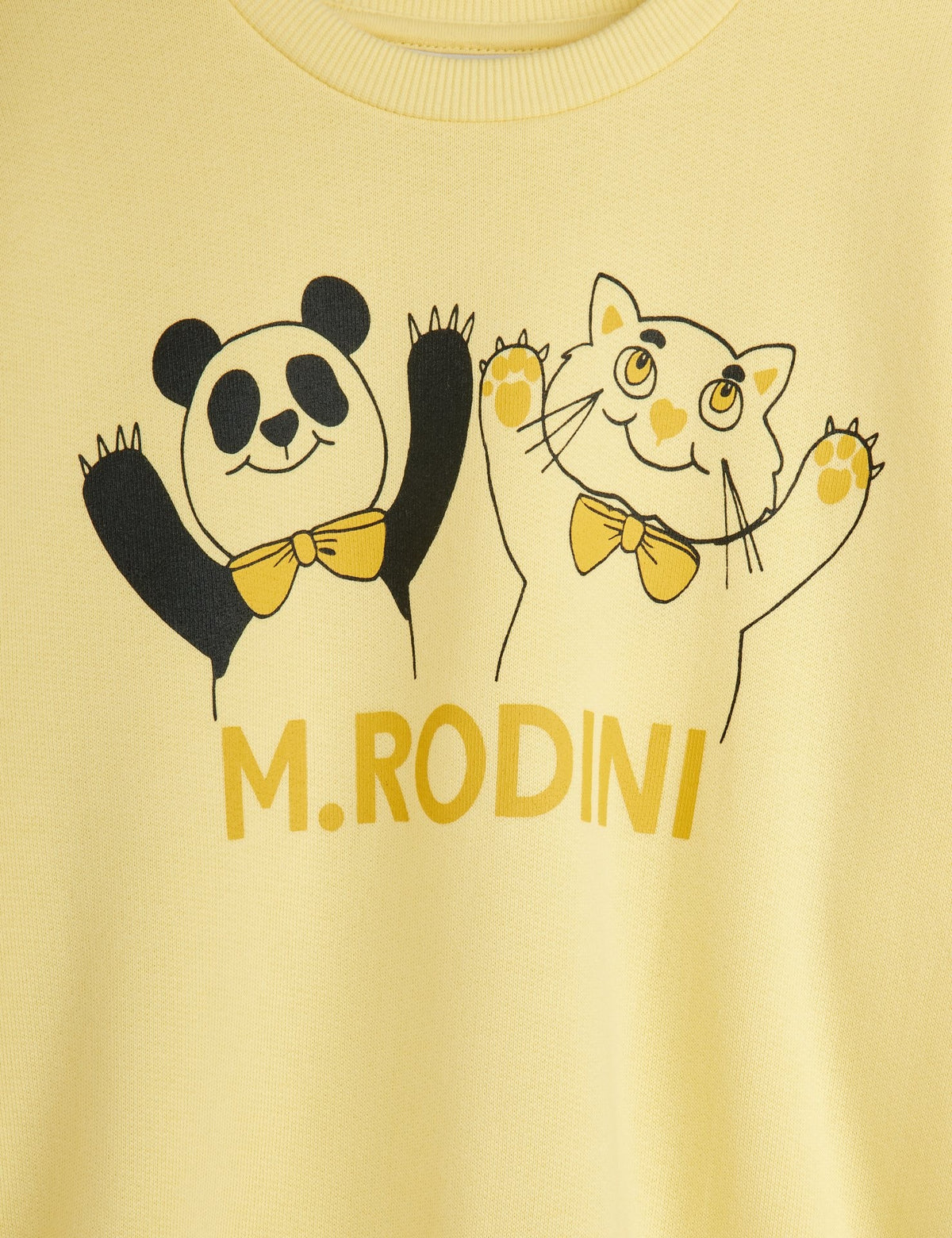 【MINI RODINI ミニロディーニ】Panda &amp; cat sp sweatshirt