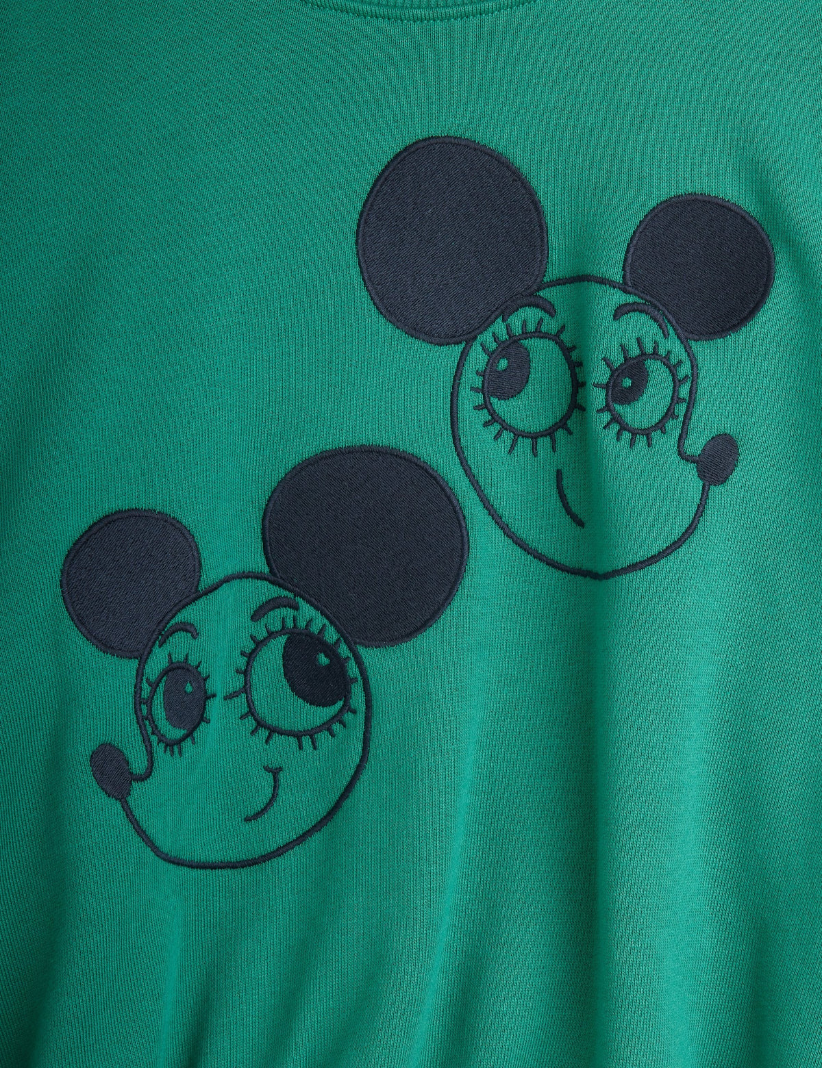 【MINI RODINI ミニロディーニ】Ritzratz emb sweatshirt