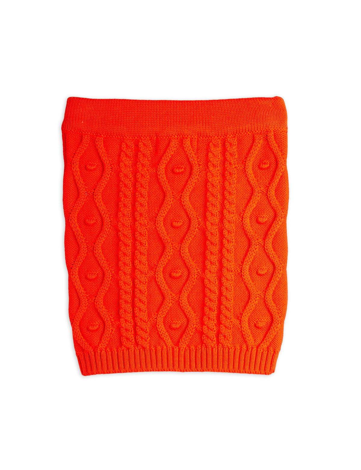 【MINI RODINI ミニロディーニ】Texture knit bow skirt