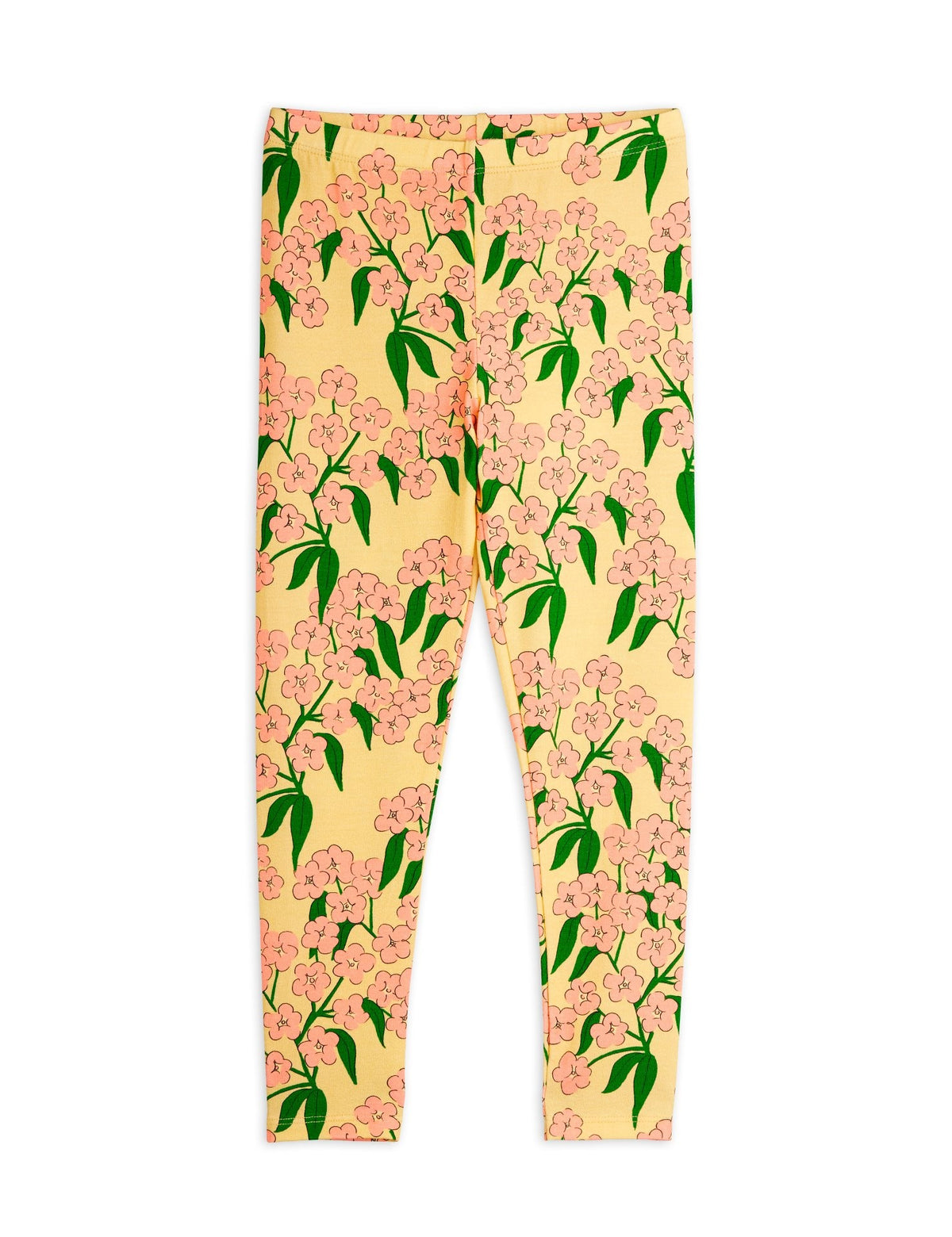 【MINI RODINI ミニロディーニ】Alpine flowers aop leggings