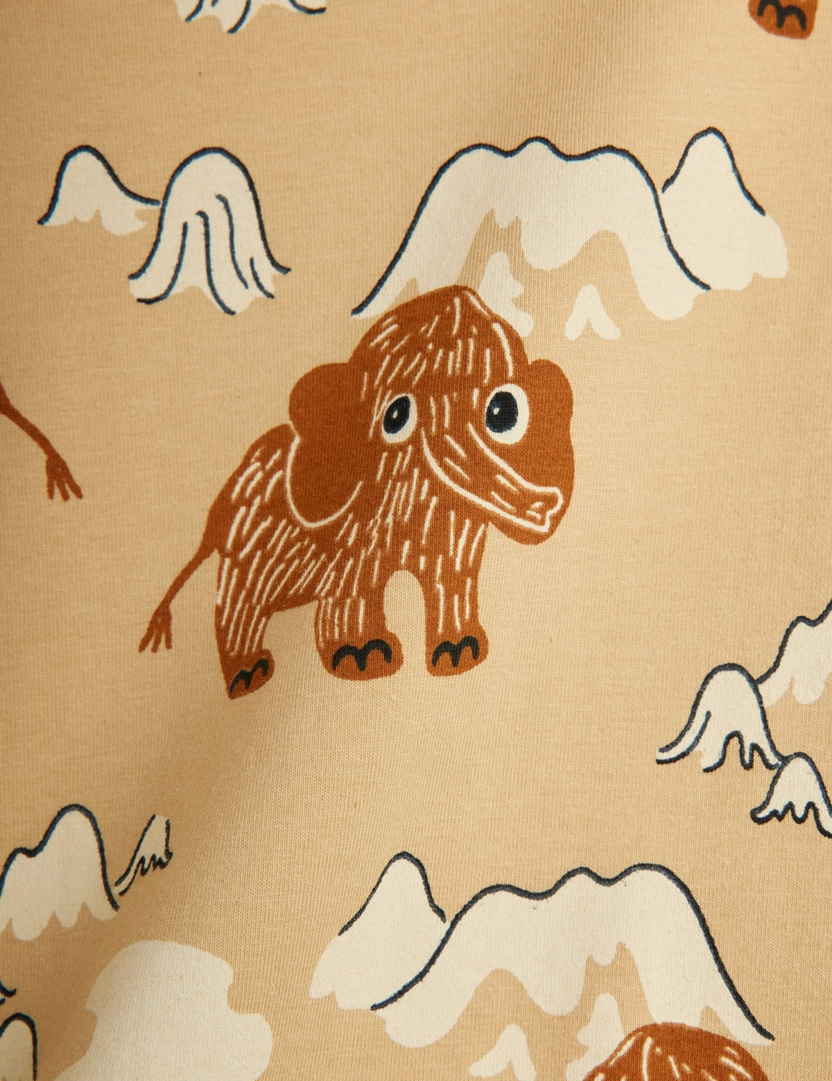 【MINI RODINI ミニロディーニ】Mammoth aop leggings