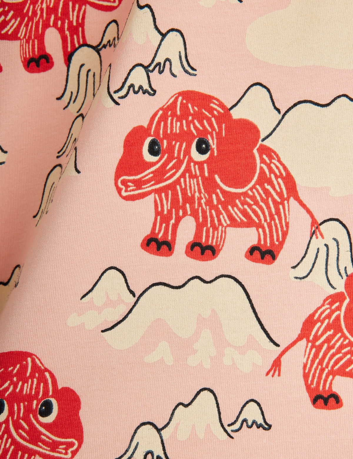 【MINI RODINI ミニロディーニ】Mammoth aop leggings