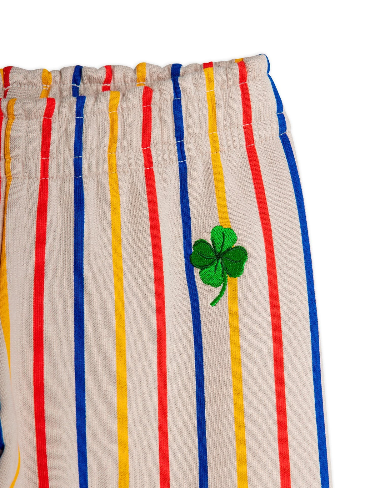 【MINI RODINI ミニロディーニ】Clover emb sweatpants