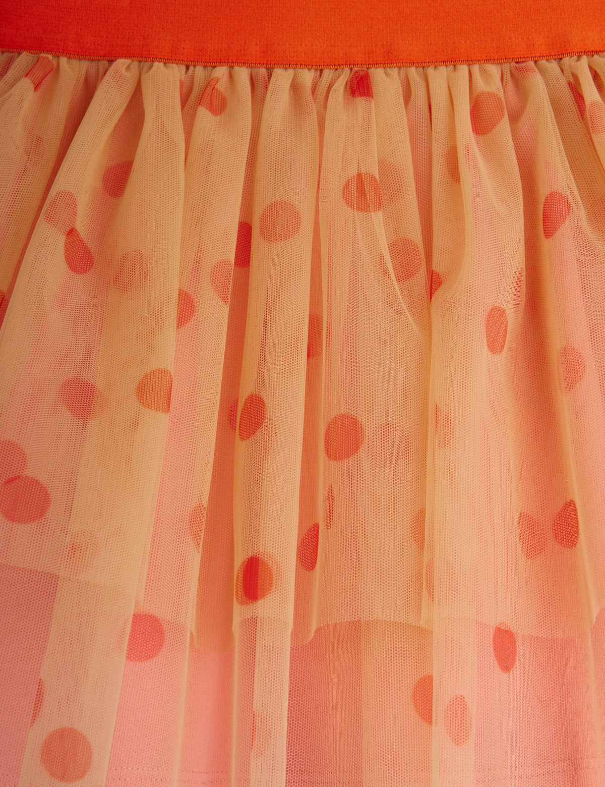 【MINI RODINI ミニロディーニ】Dotted tulle skirt