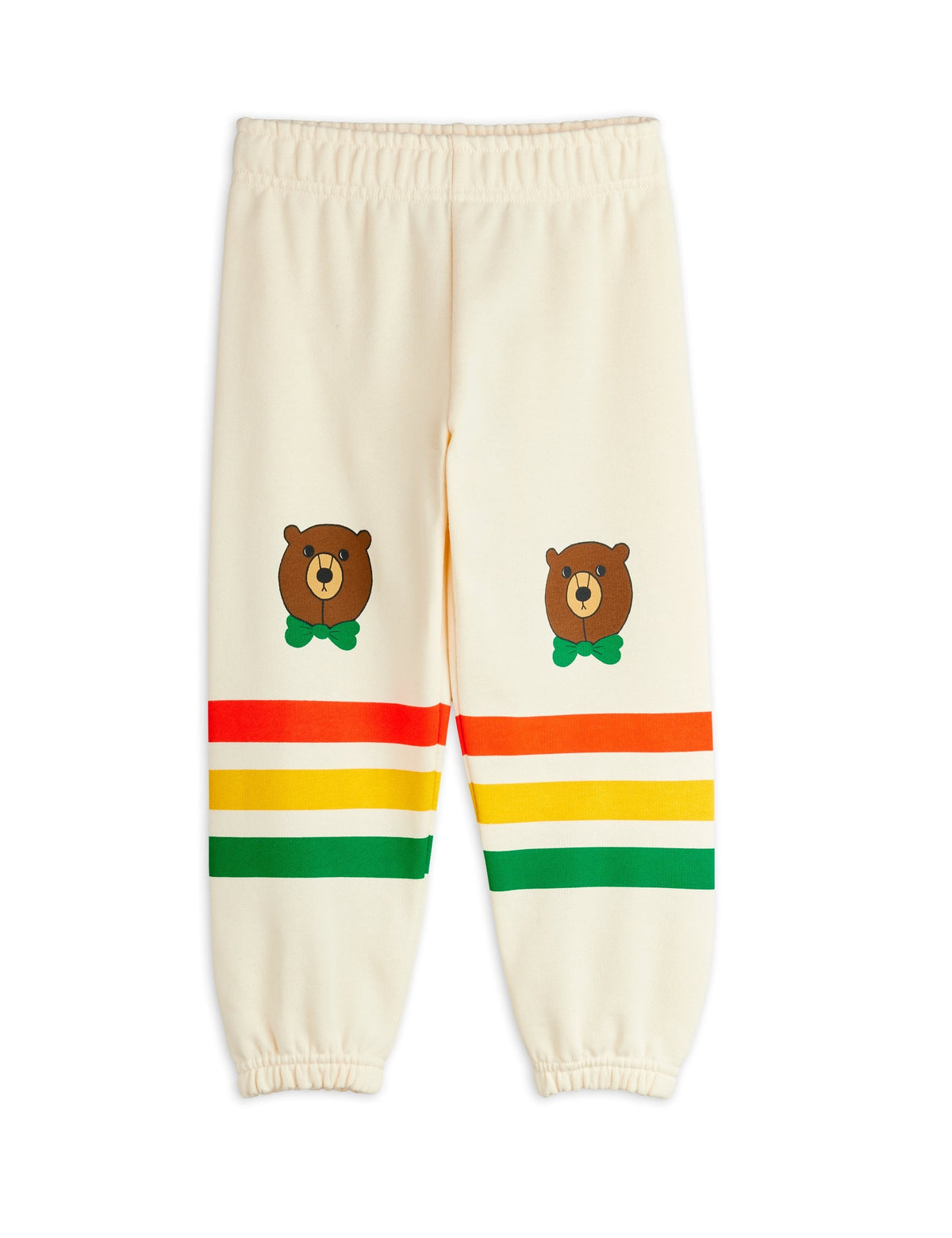 【MINI RODINI ミニロディーニ】Bear stripe sweatpants