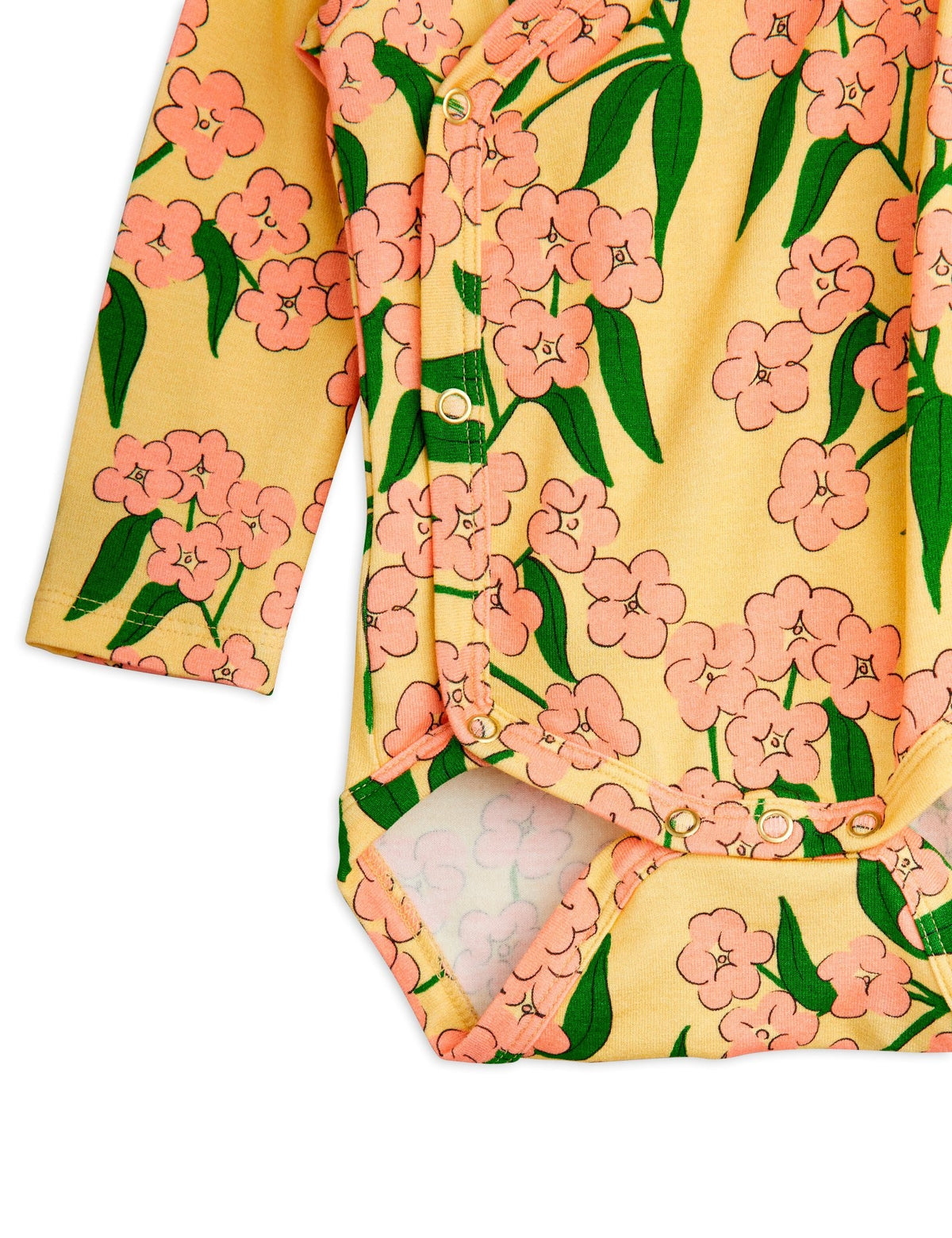 【MINI RODINI ミニロディーニ】Alpine flowers aop baby set